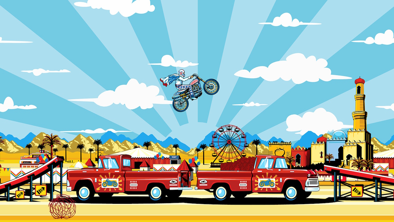 Happy Landing Bundle: Evel Knievel + Finnigan Fox + Cornhole