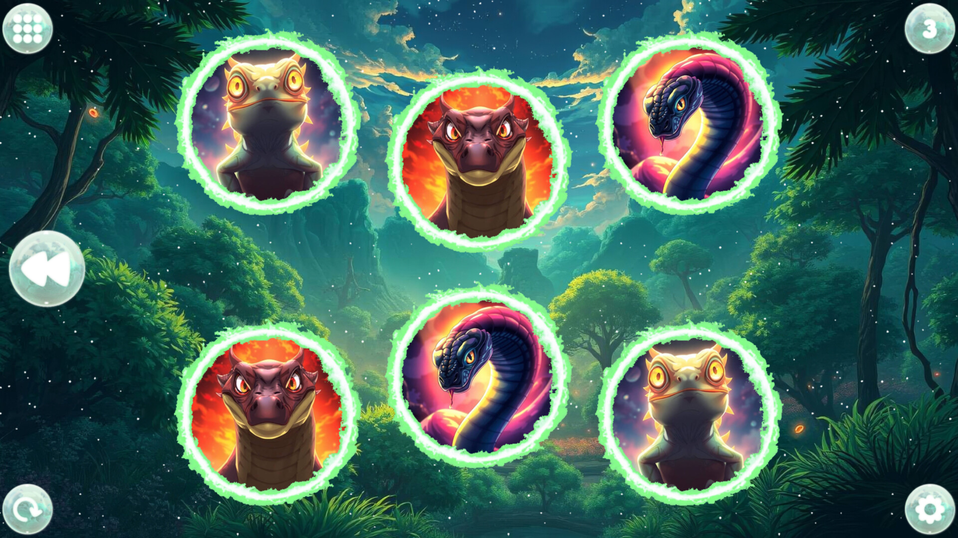 Anime Dream Match: Reptiles