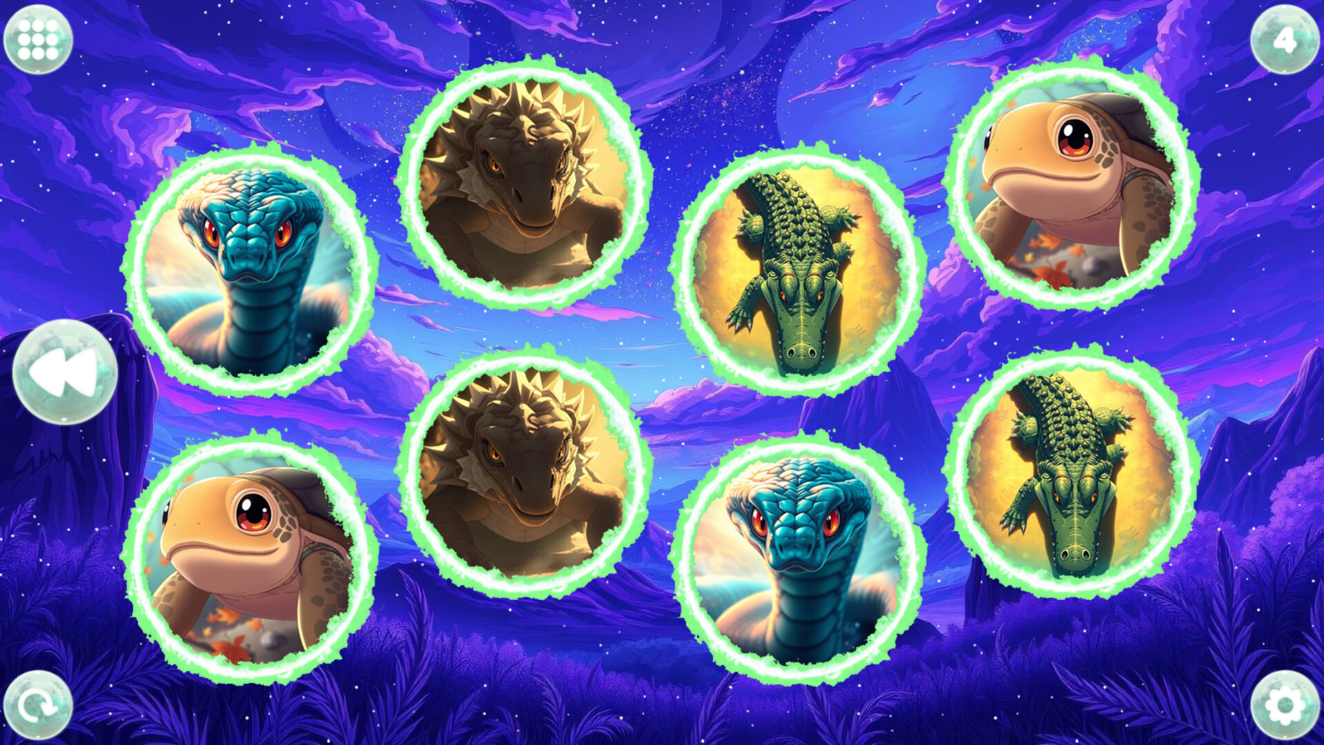 Anime Dream Match: Reptiles