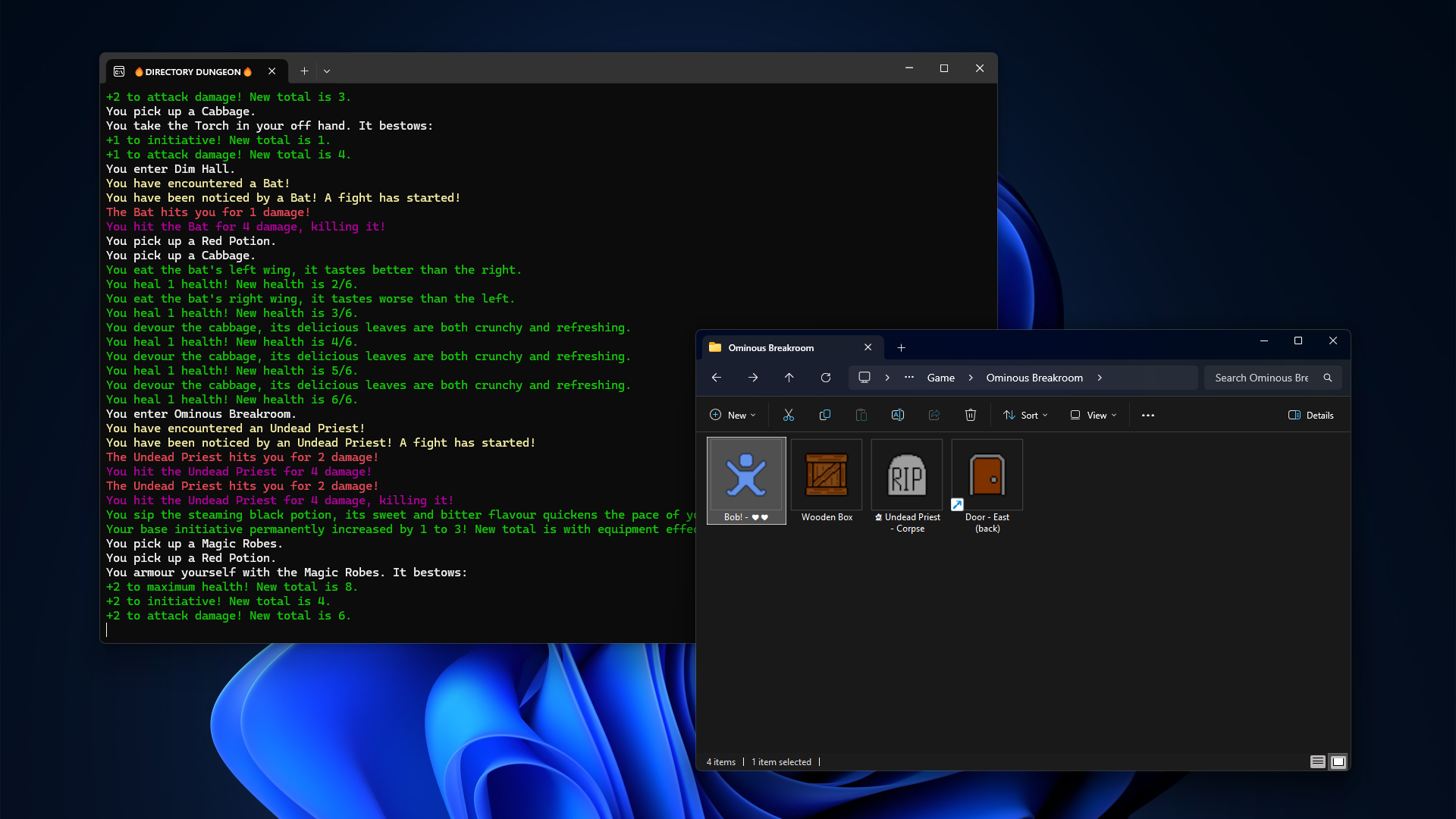 Directory Dungeon – File Explorer Dungeon Crawler