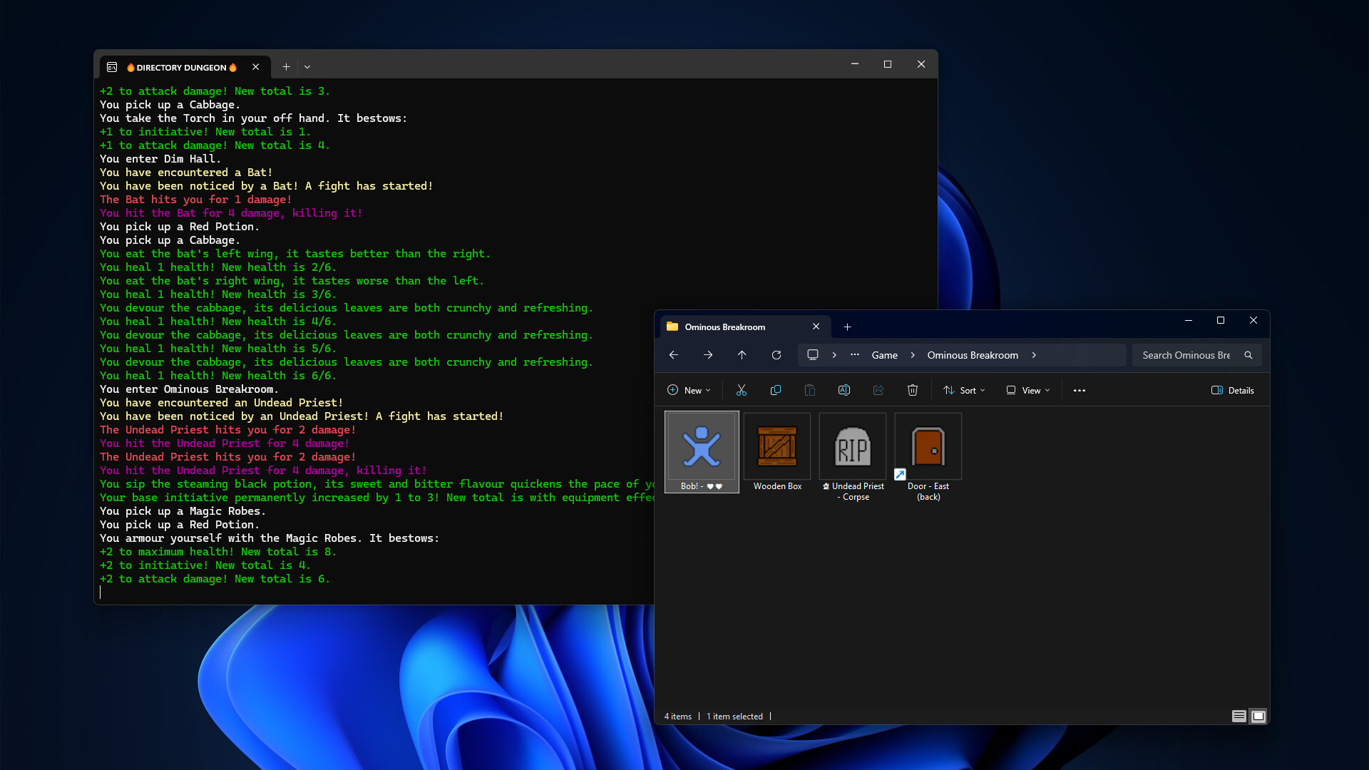 Directory Dungeon – File Explorer Dungeon Crawler