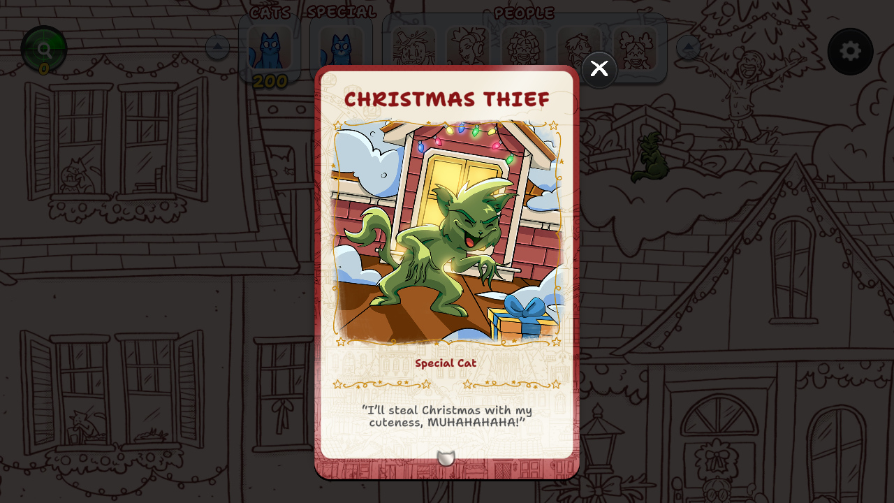 Hidden Cats in Christmas