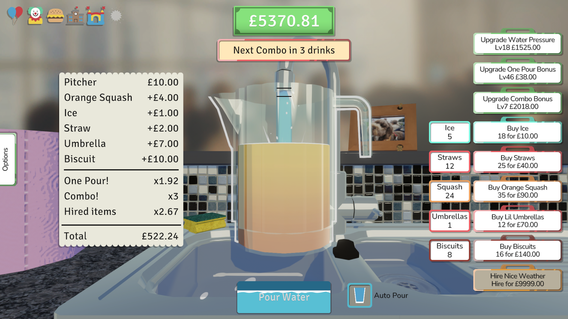 A Stupid Game About Pouring Drinks for the P.T.A.