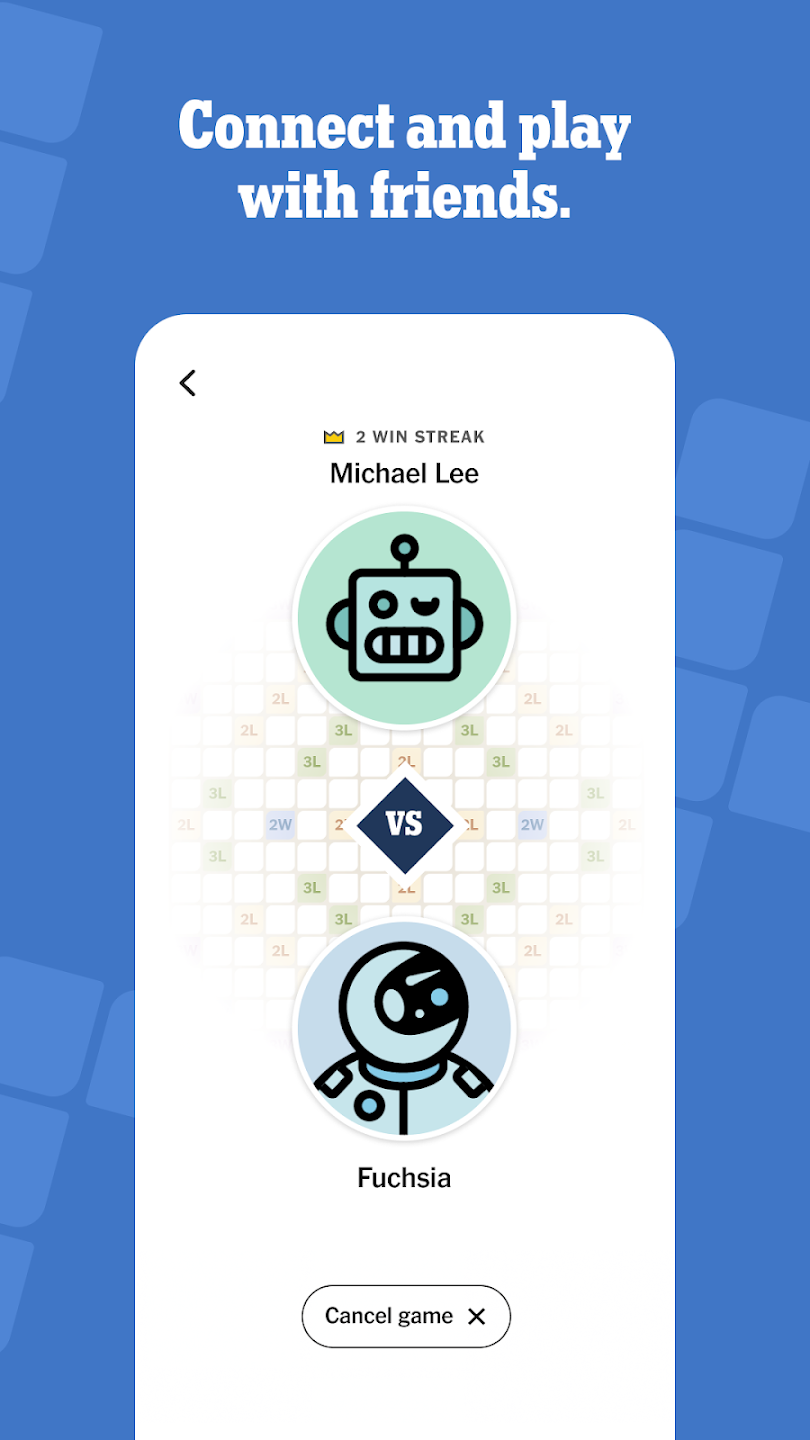 NYT Crossplay: Play and Spell
