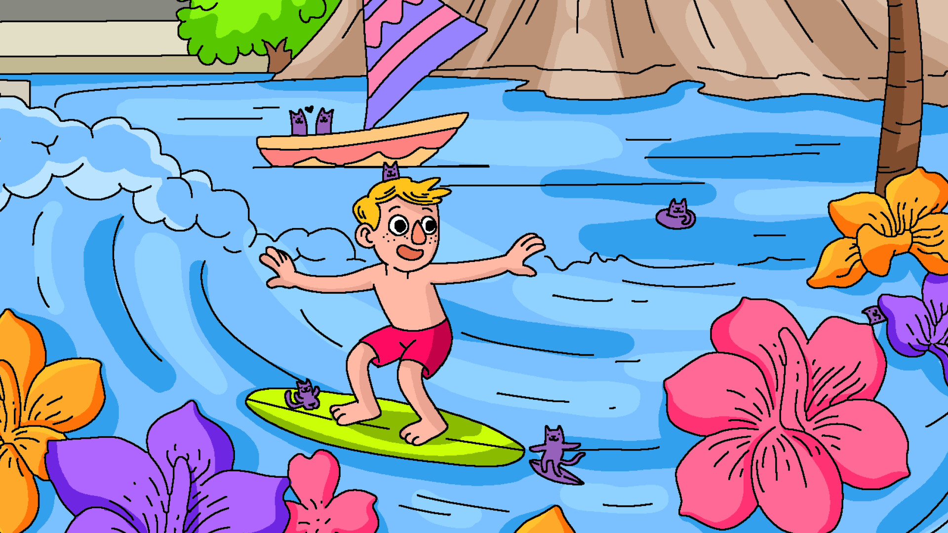 100 Cats Lost in Usa Find &amp; Color