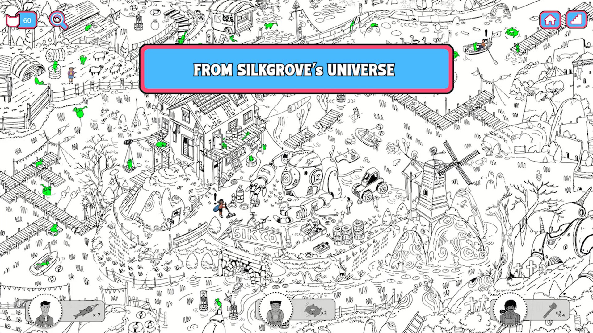 Silktrails: Cats in the Grove 2
