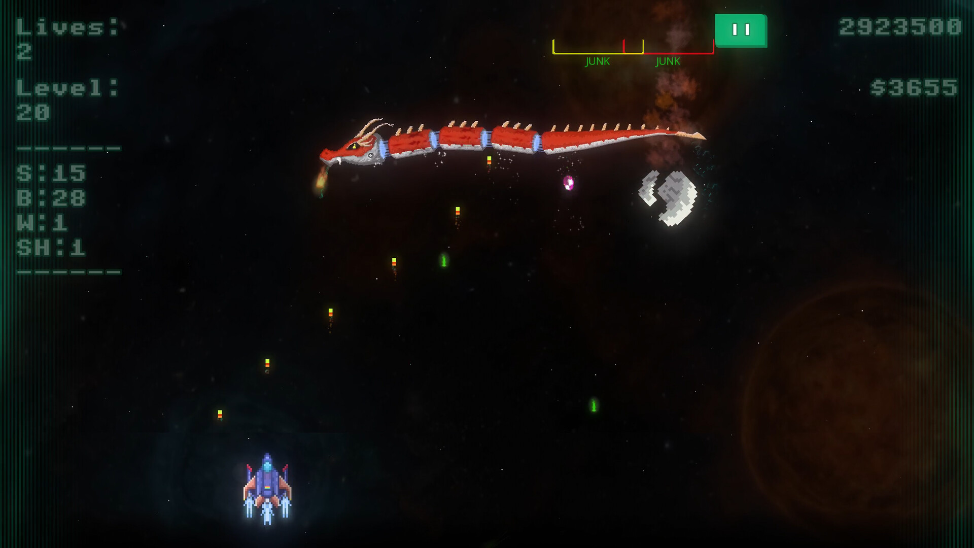 Tryü Sora: Space Shooter