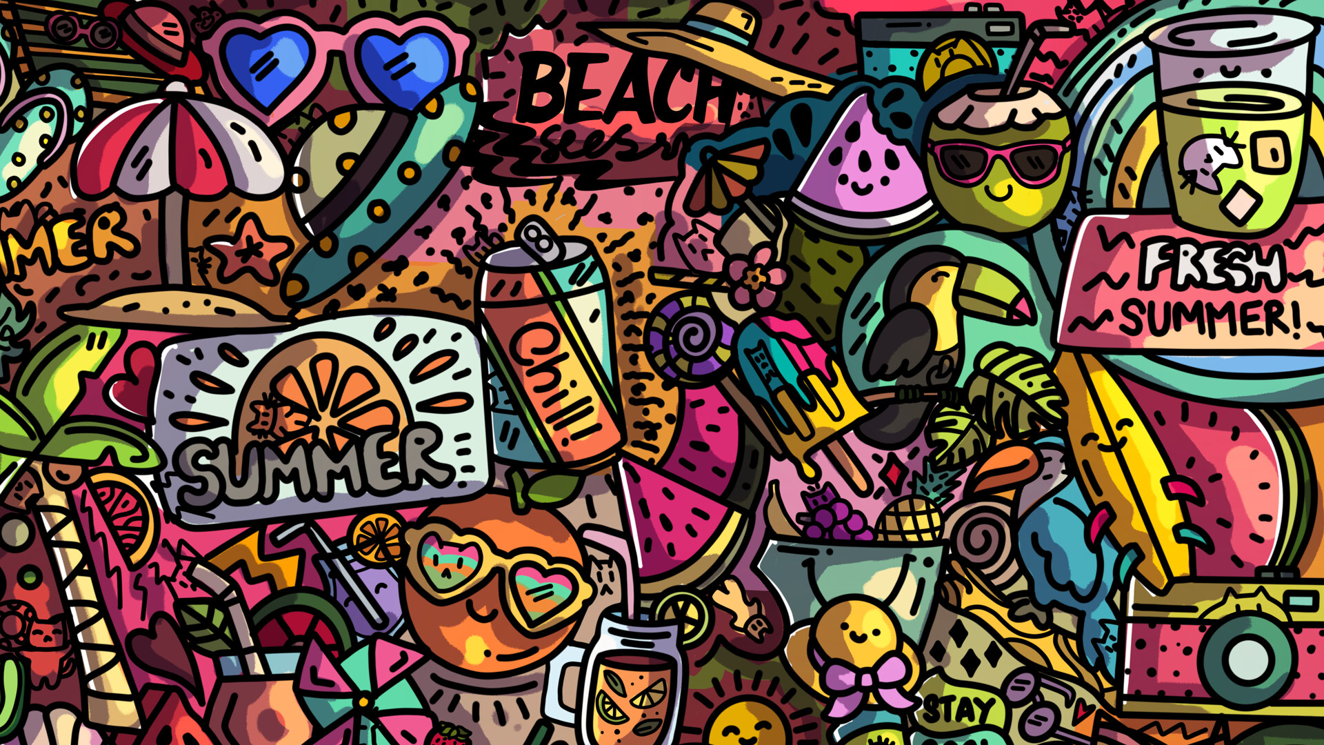 100 Summer Cats