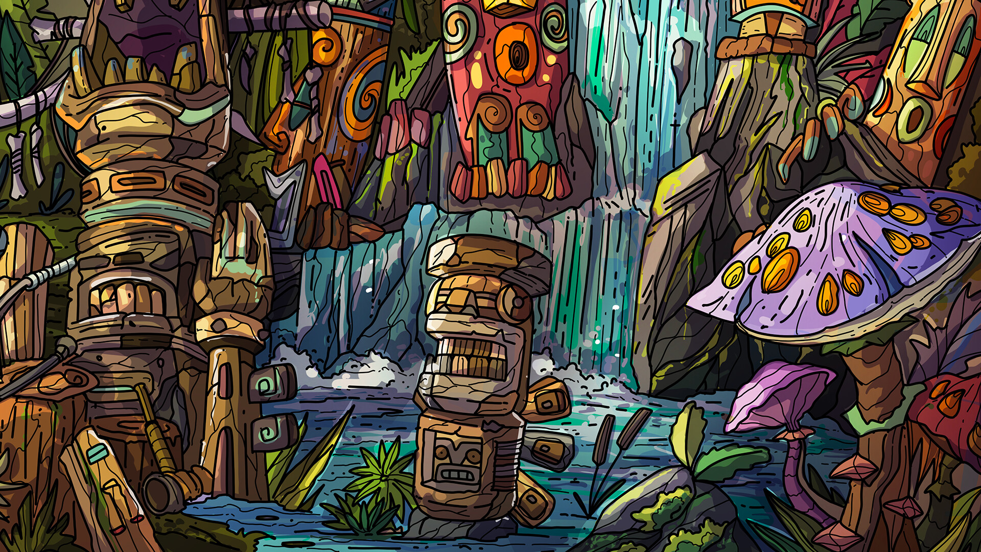 100 Tiki Cats
