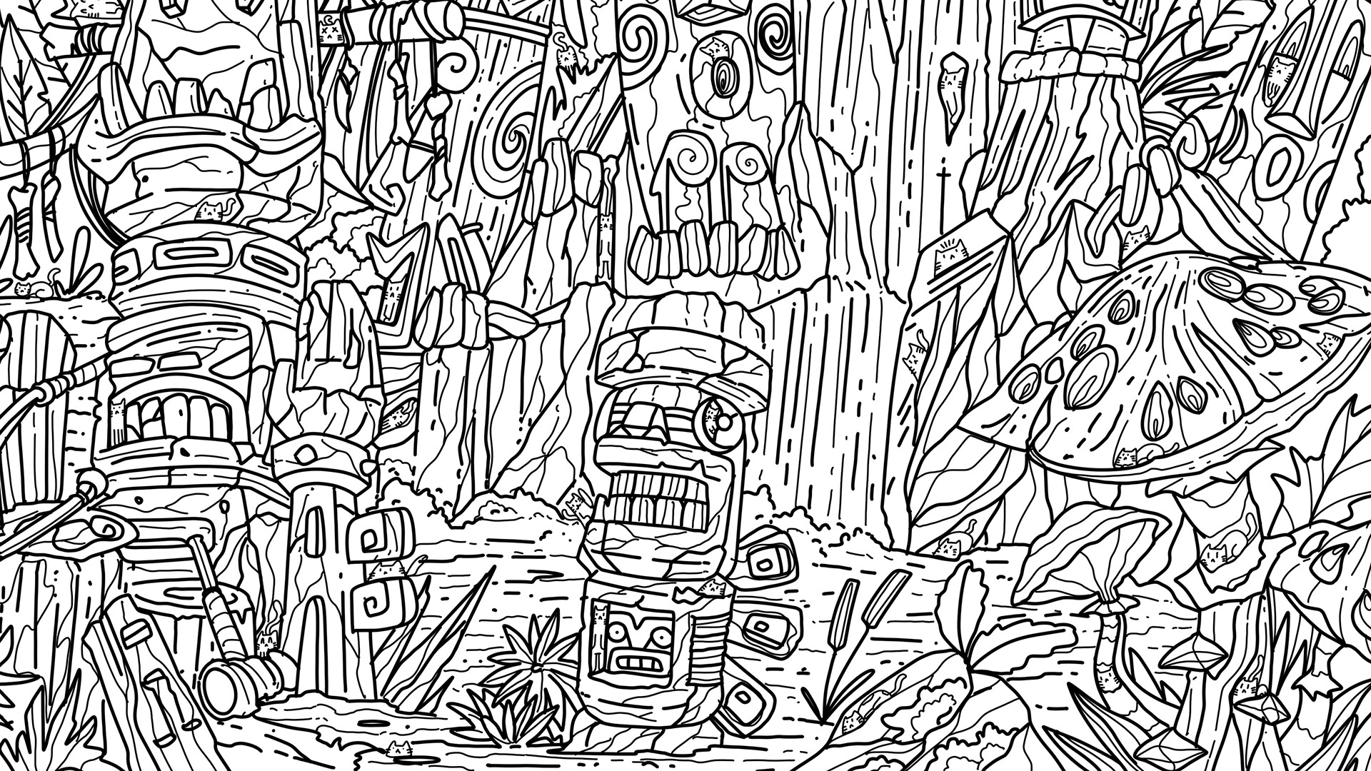 100 Tiki Cats
