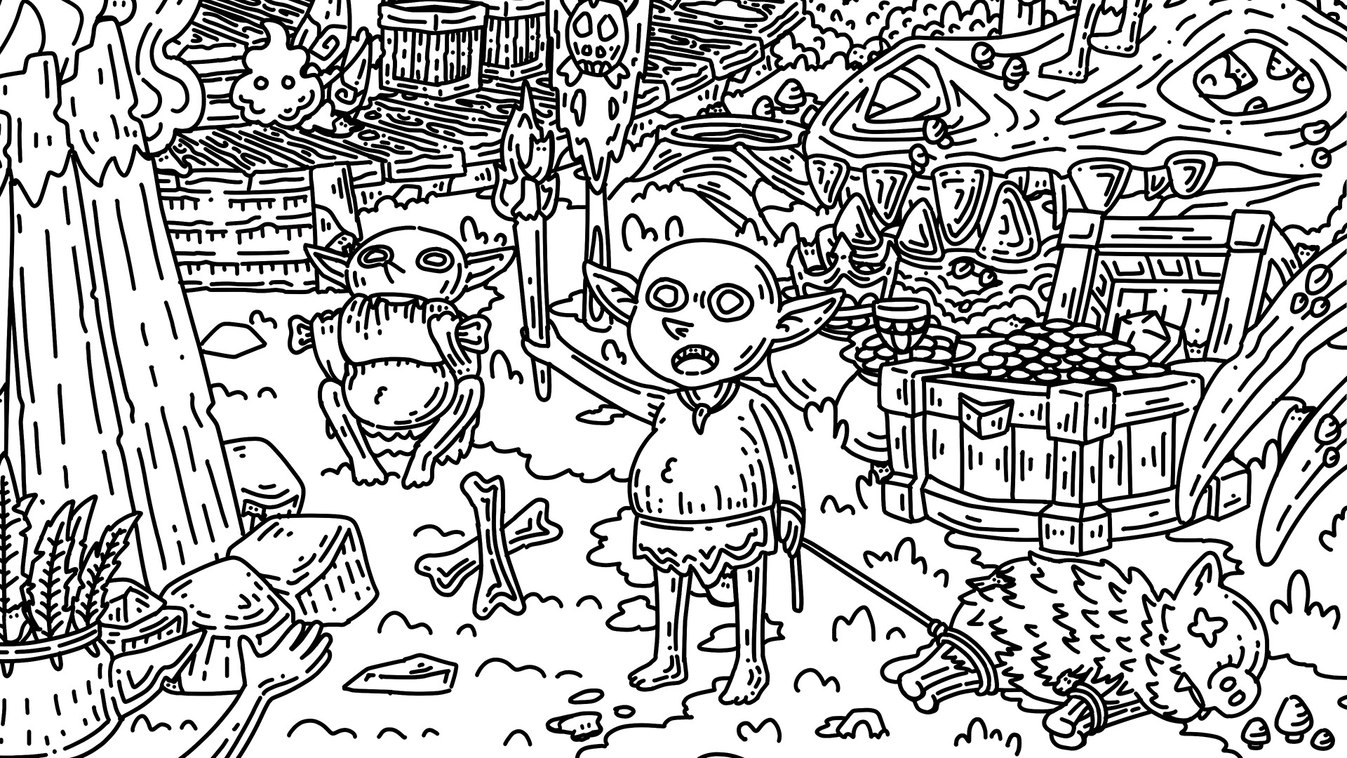 100 Goblin Cats