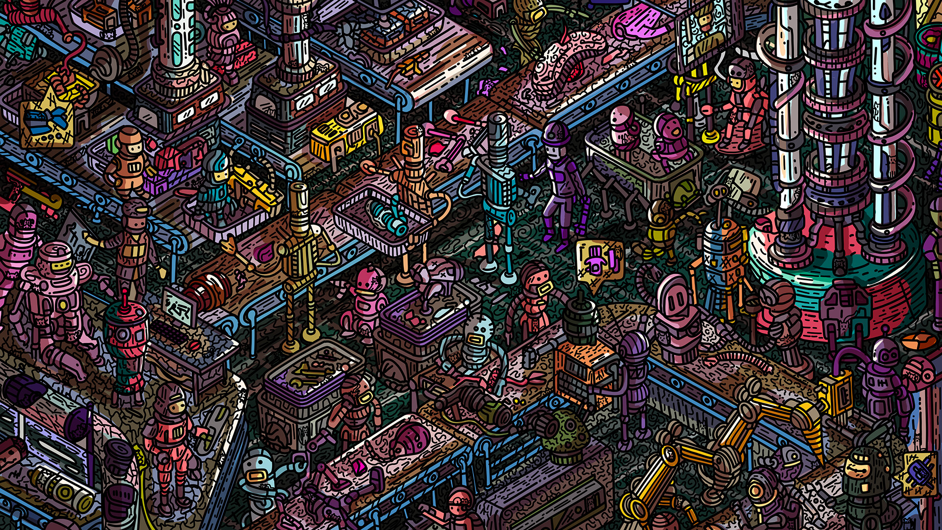 100 Factory Cats