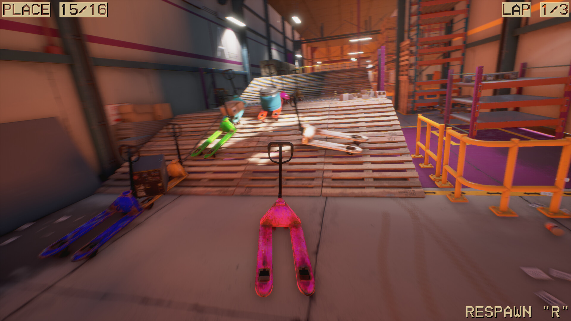 Pallet Jack Racing