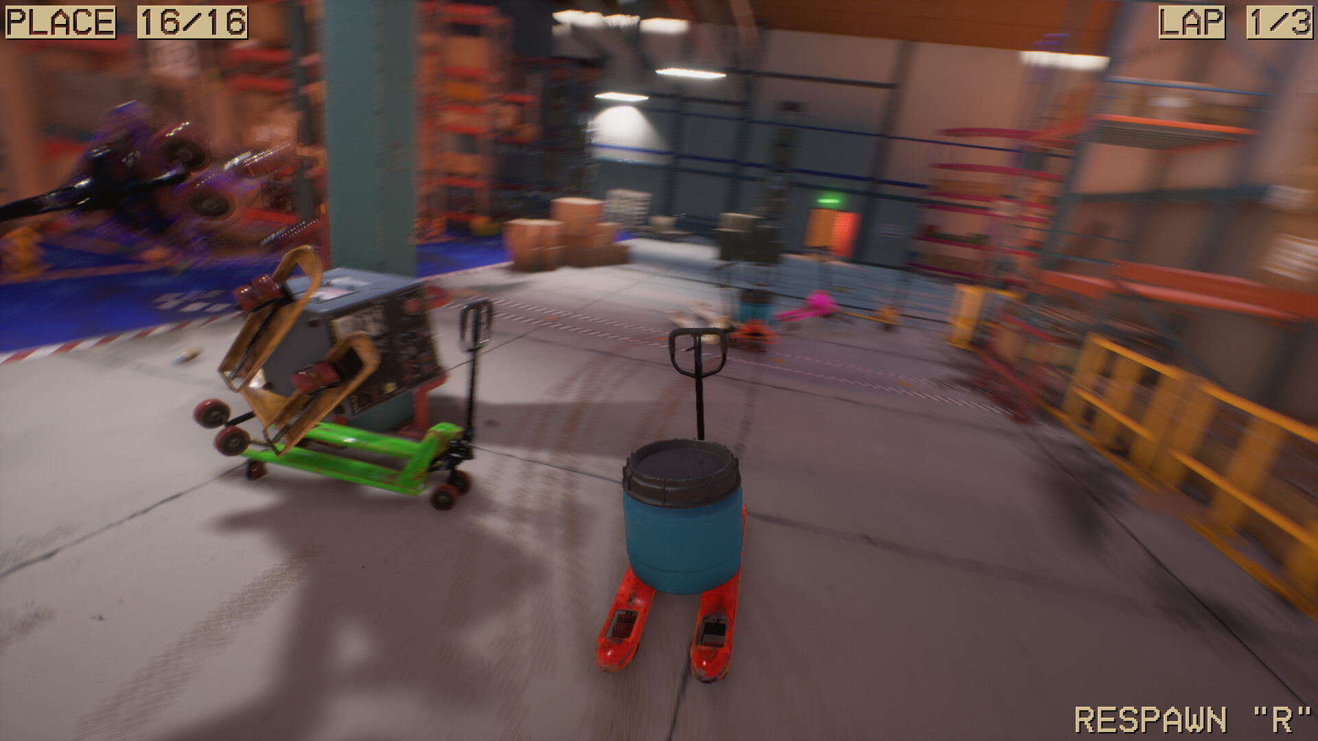 Pallet Jack Racing