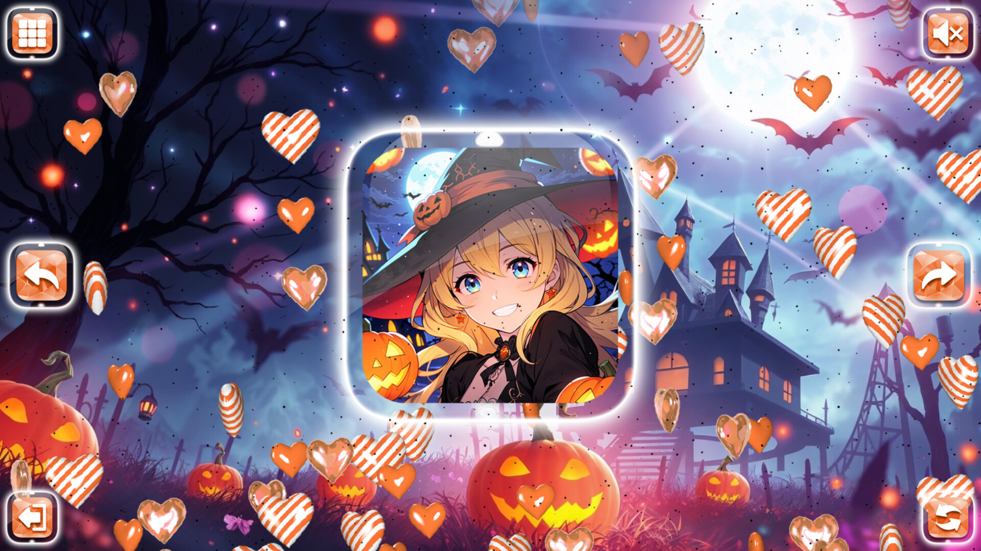 Lovely Anime Puzzle: Halloween