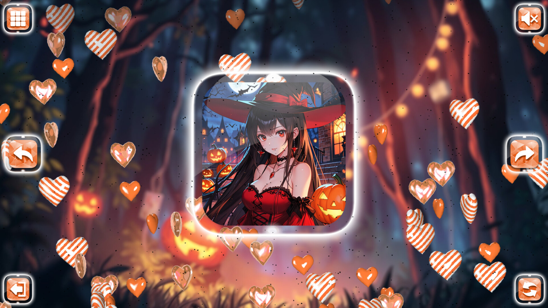 Lovely Anime Puzzle: Halloween