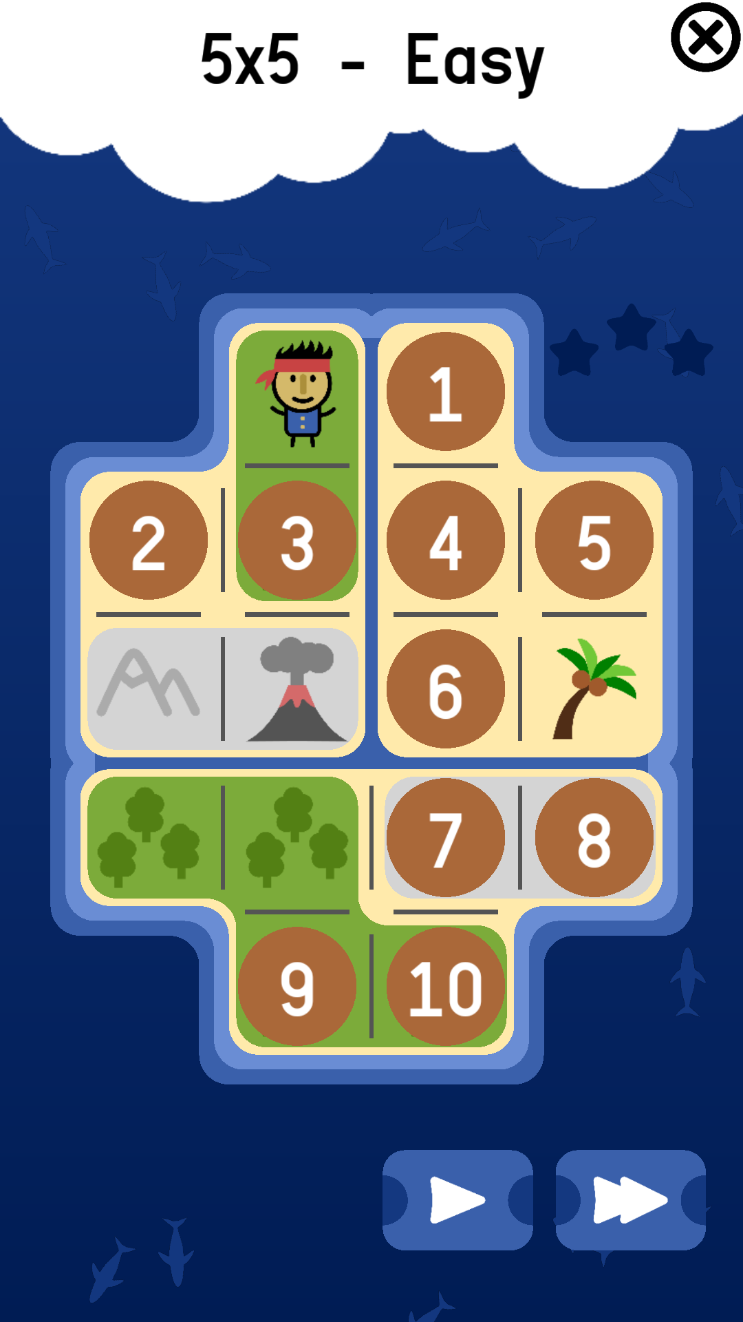 Einstein Riddle Island Puzzle