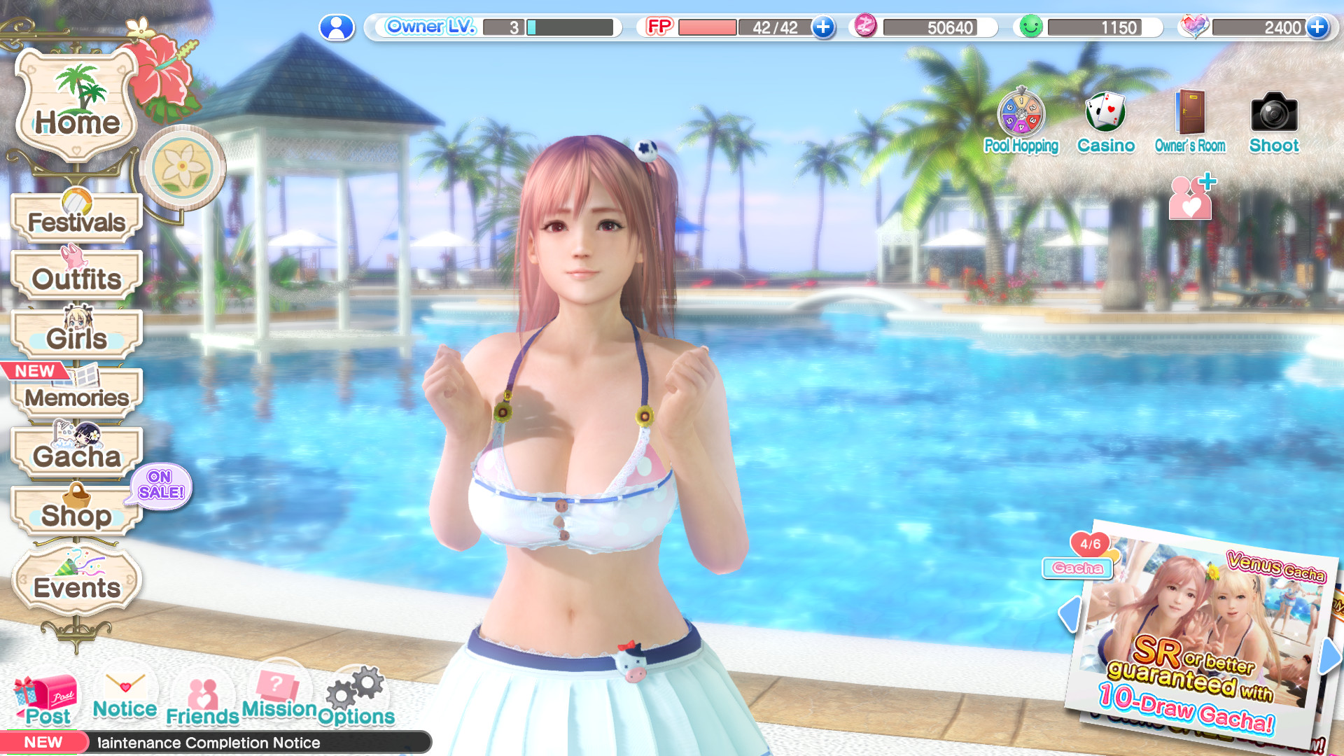 Dead or Alive Xtreme: Venus Vacation