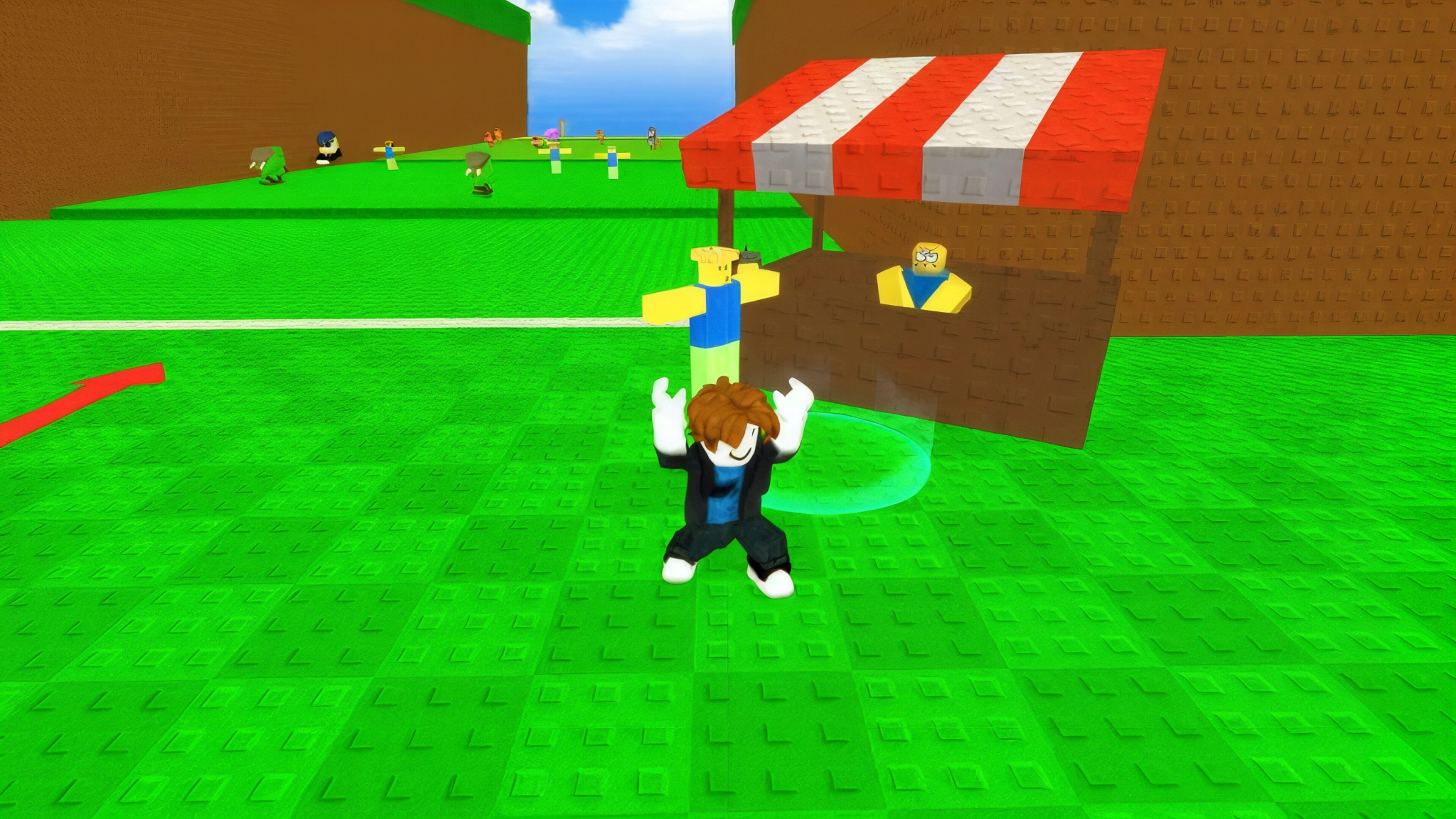 Escape Tsunami: Take Brainrots!