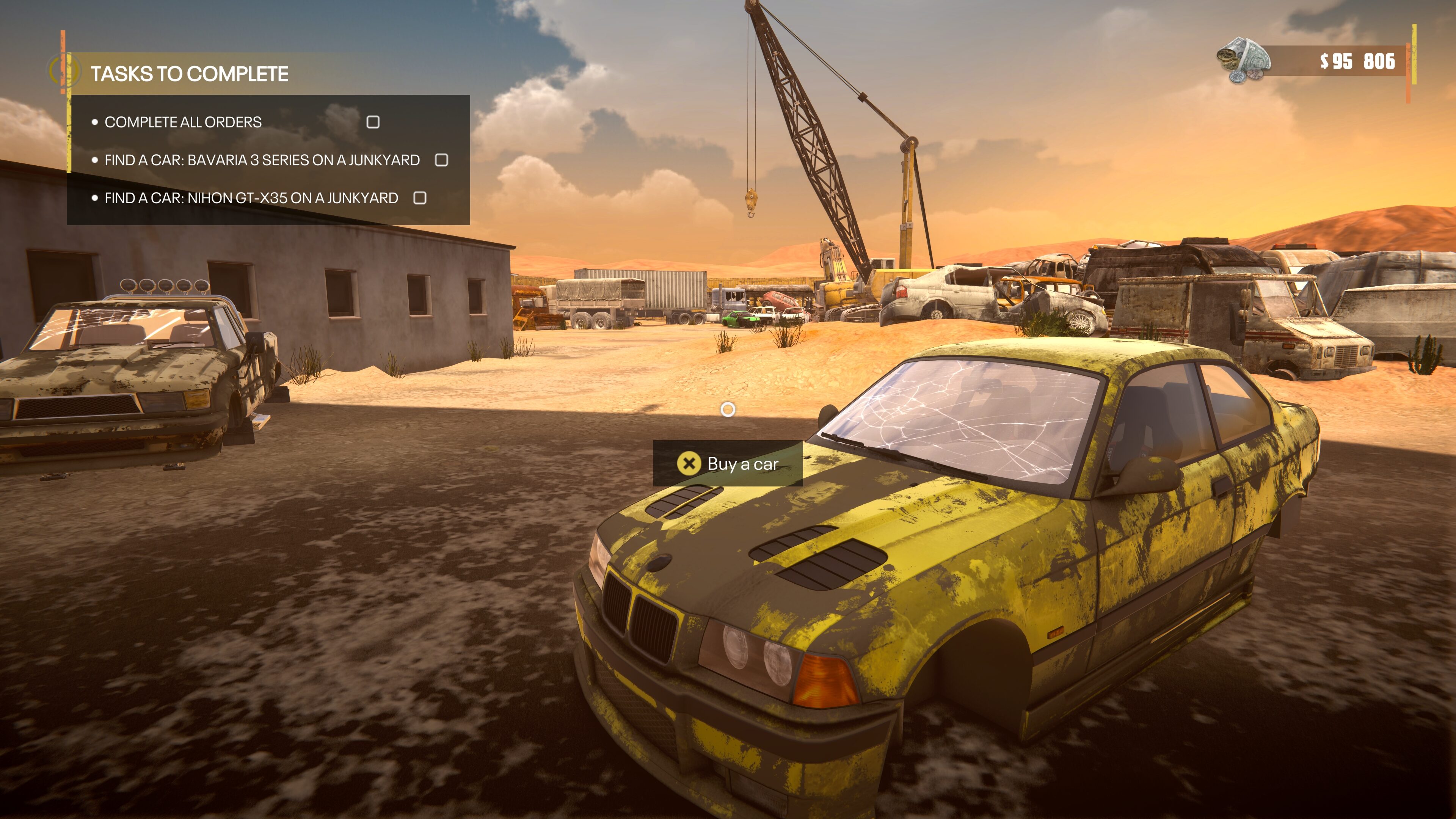 Junkyard Garage Simulator