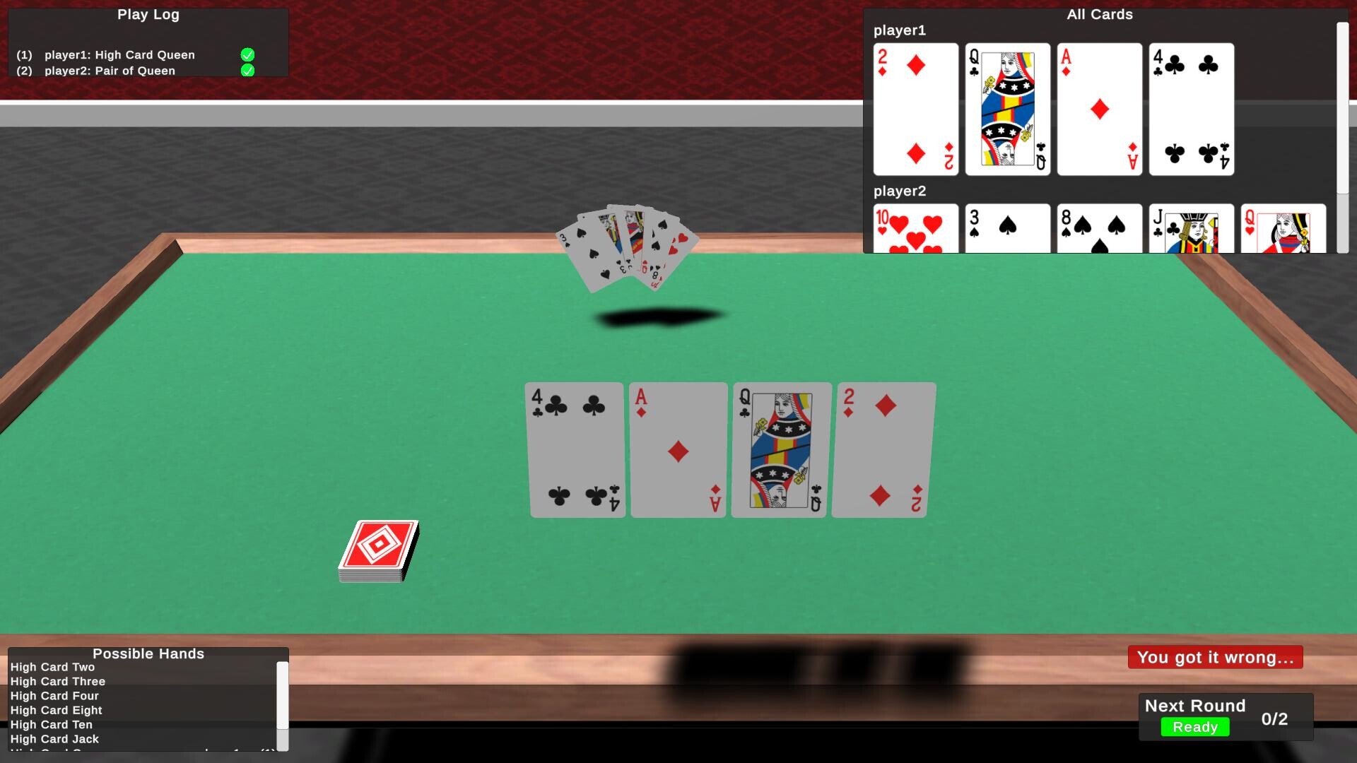 Poker Hands Bullshit