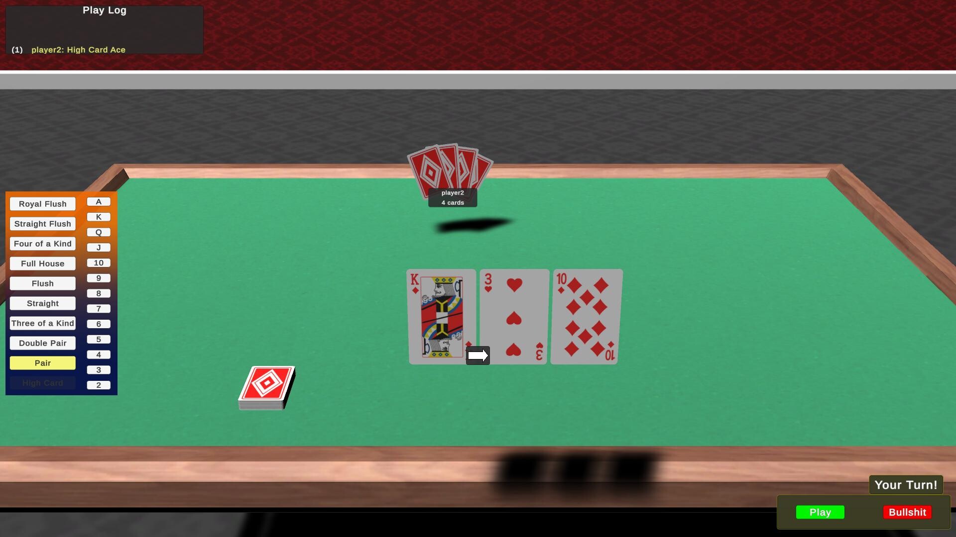 Poker Hands Bullshit