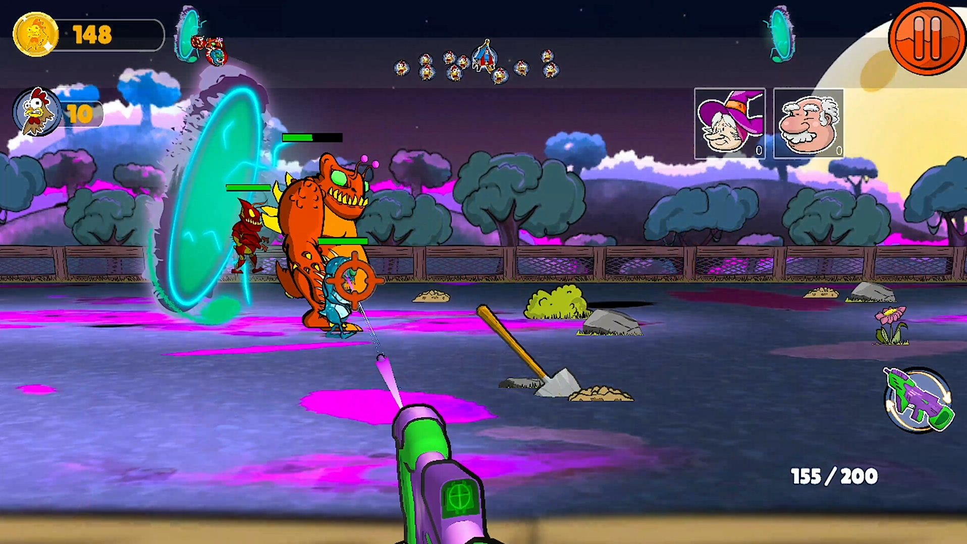 Chicken Coop Invaders