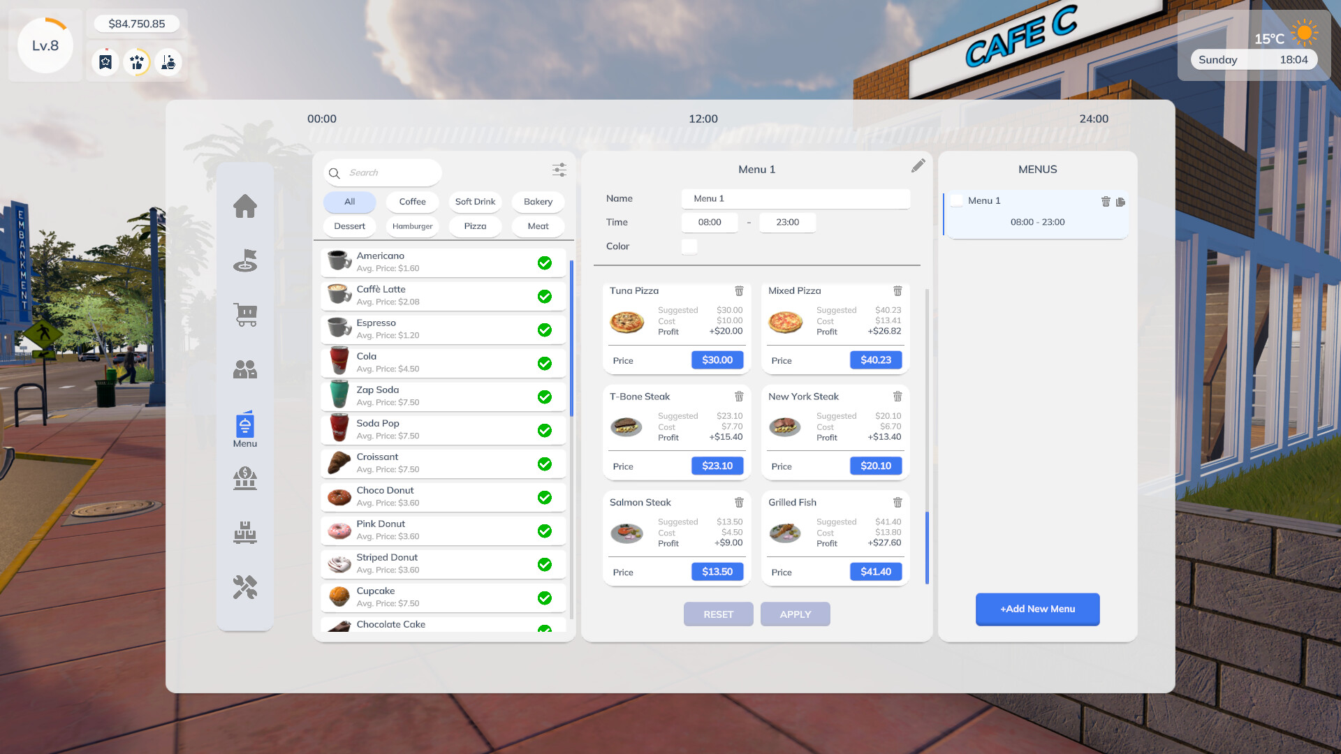 Cafe Business Manager