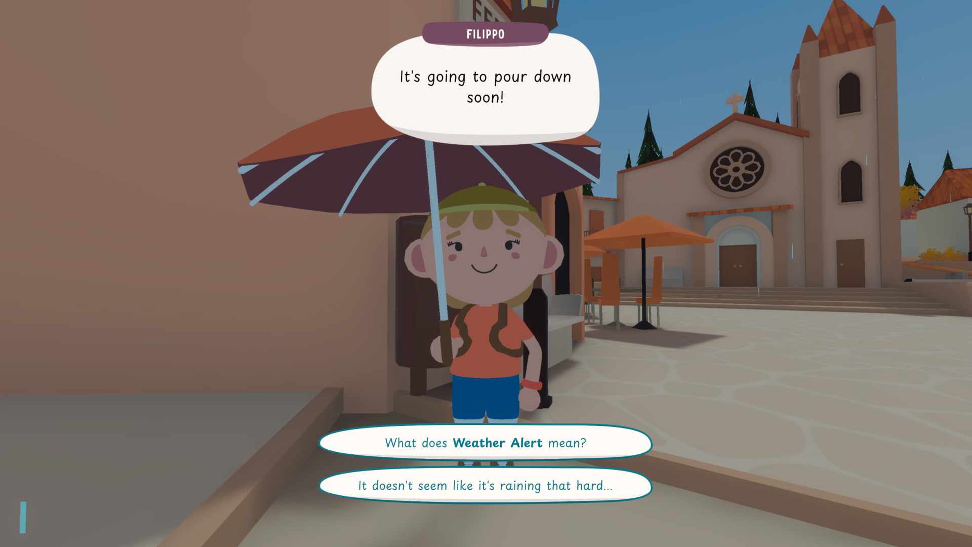 Virivì e l’ombra della pioggia