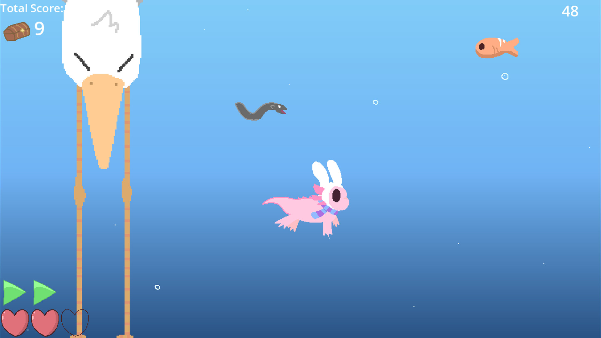 Axolotl Swim