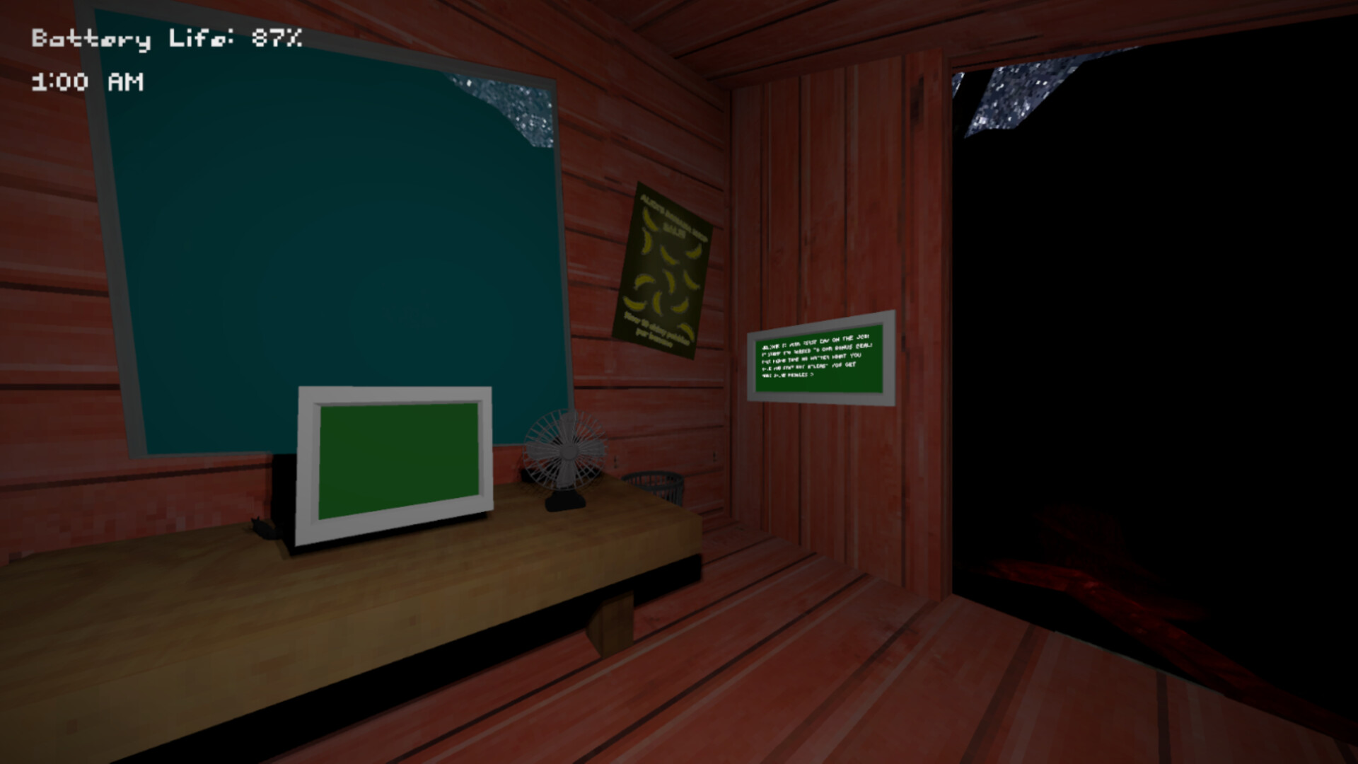 Five Nights At Monkeys: Flat Mode