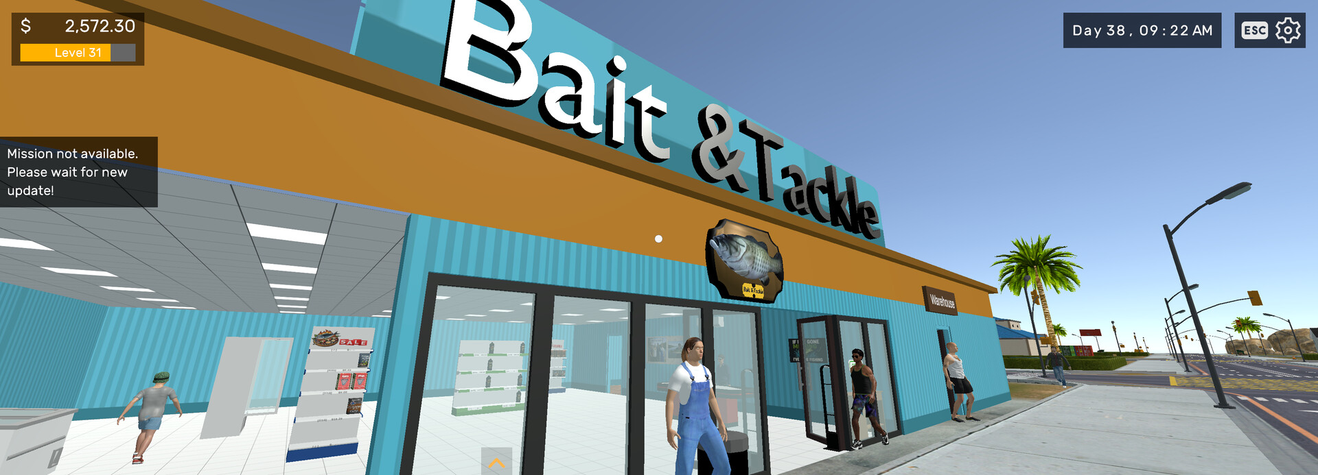 Bait &amp; Tackle Store Simulator