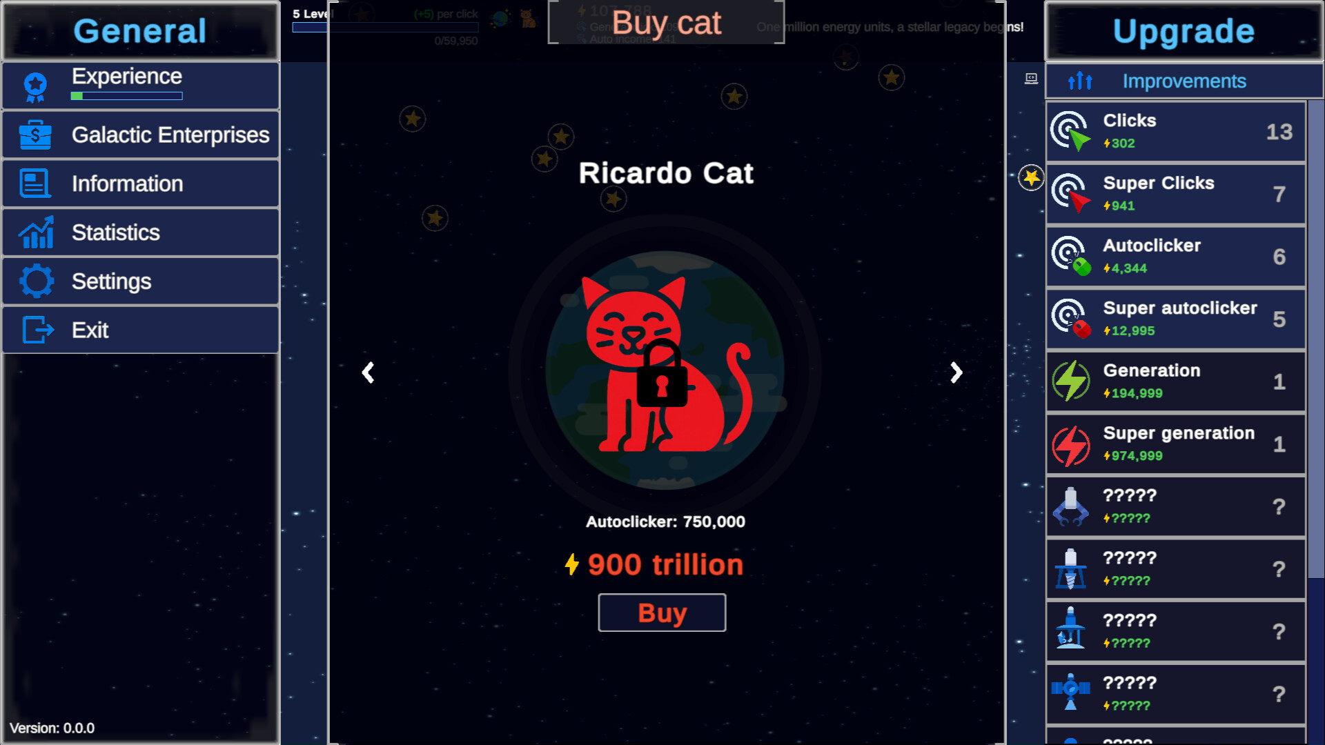 Clicker Astro Planet