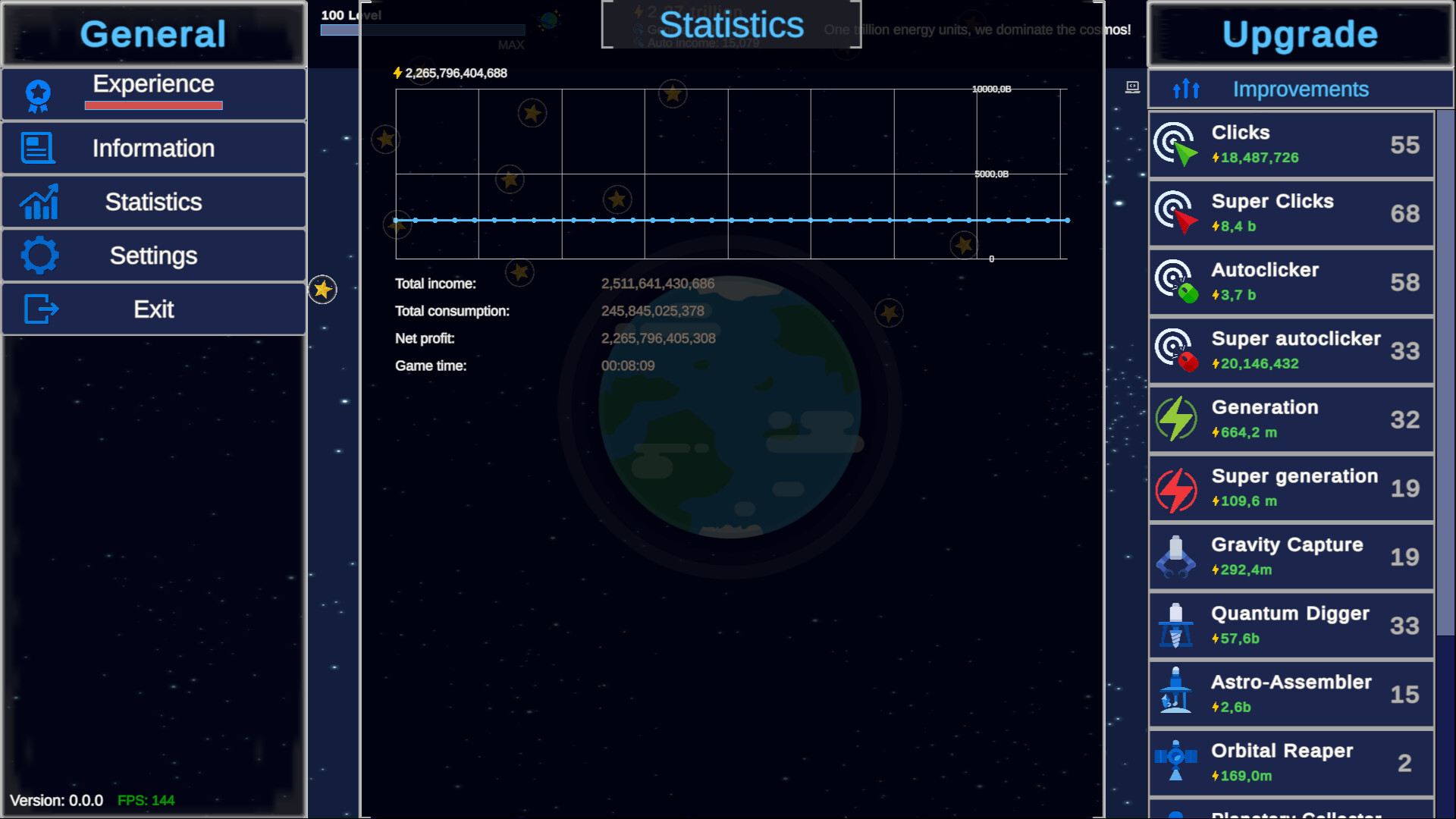 Clicker Astro Planet