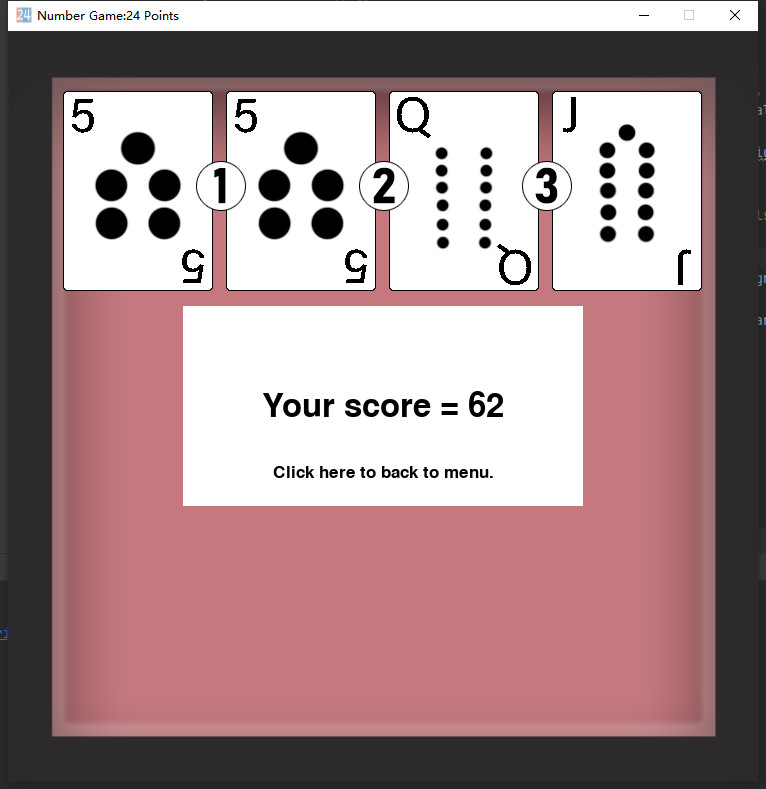 Number Game: 24 Points