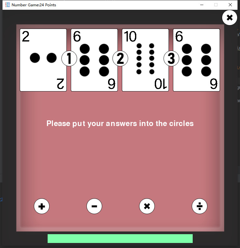 Number Game: 24 Points