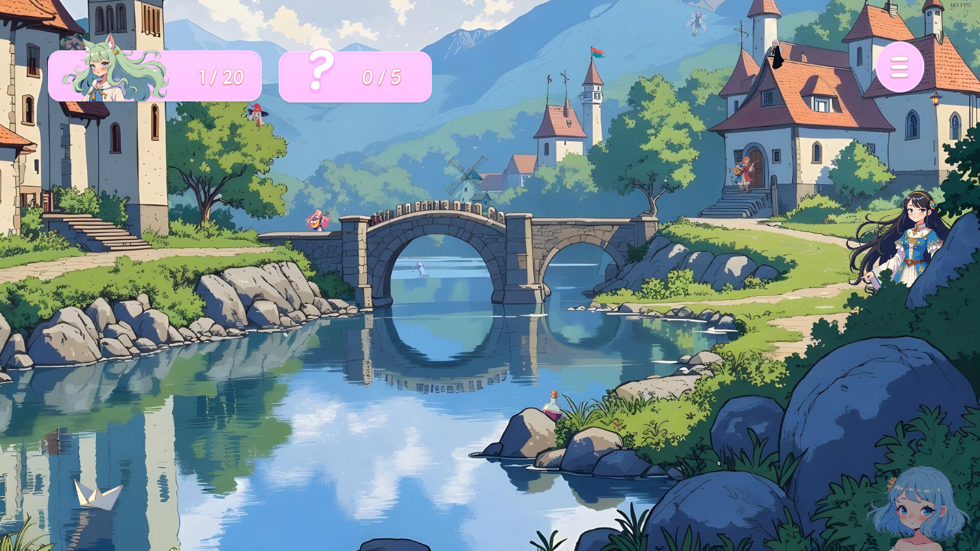 Hidden Anime Girls