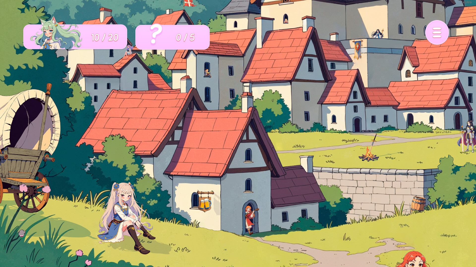 Hidden Anime Girls