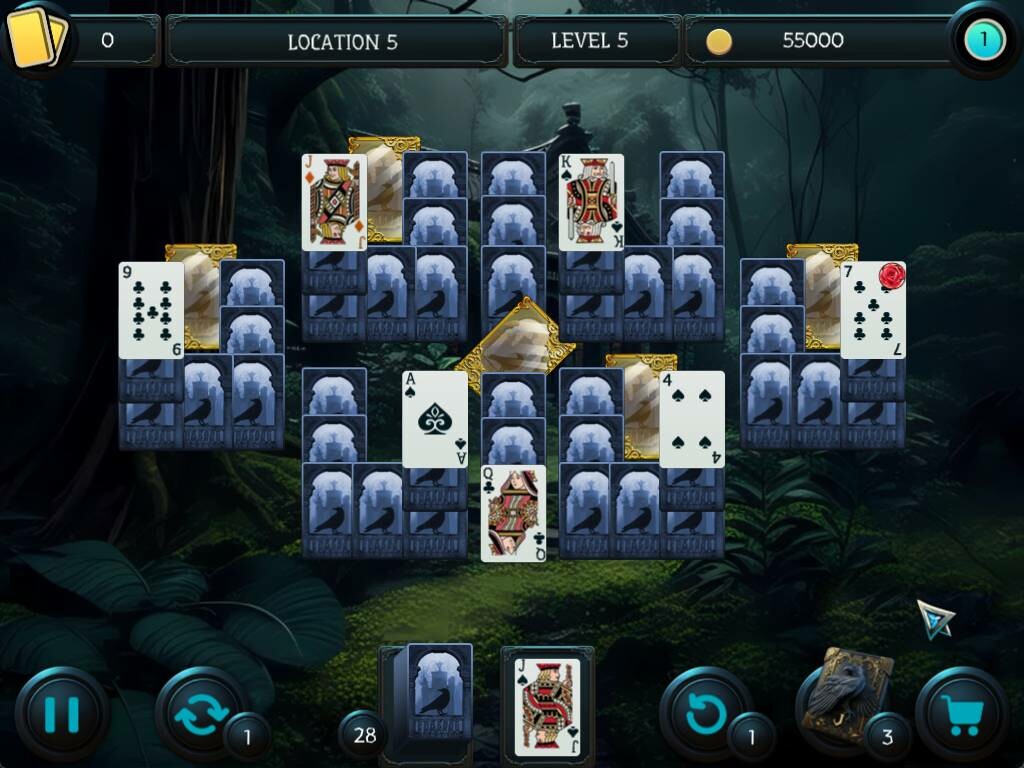 Mystery Solitaire: The Black Raven 6