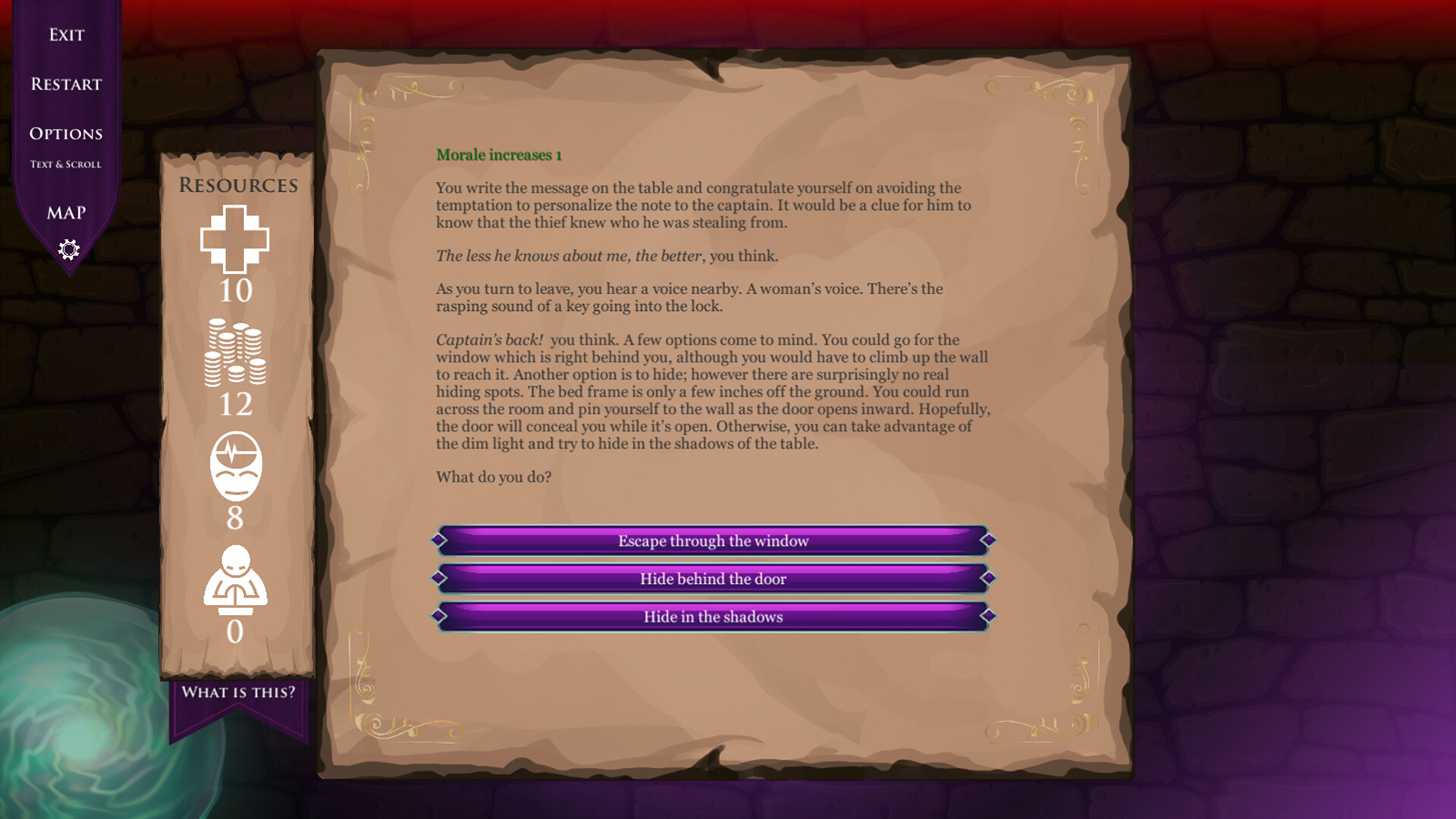 DnD Adventure: Rogue’s Choice