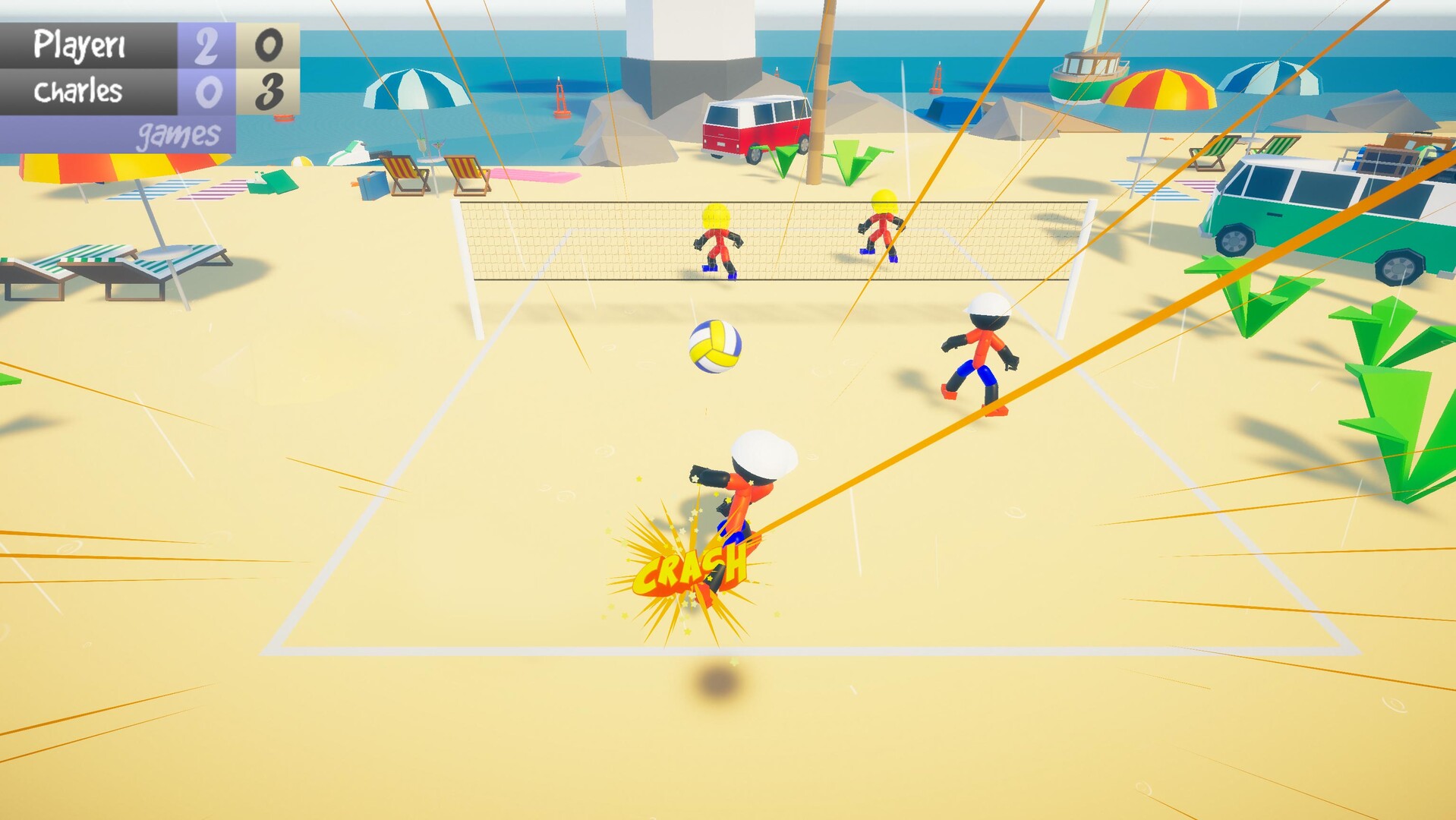 Stickman Beach Volleyball Deluxe