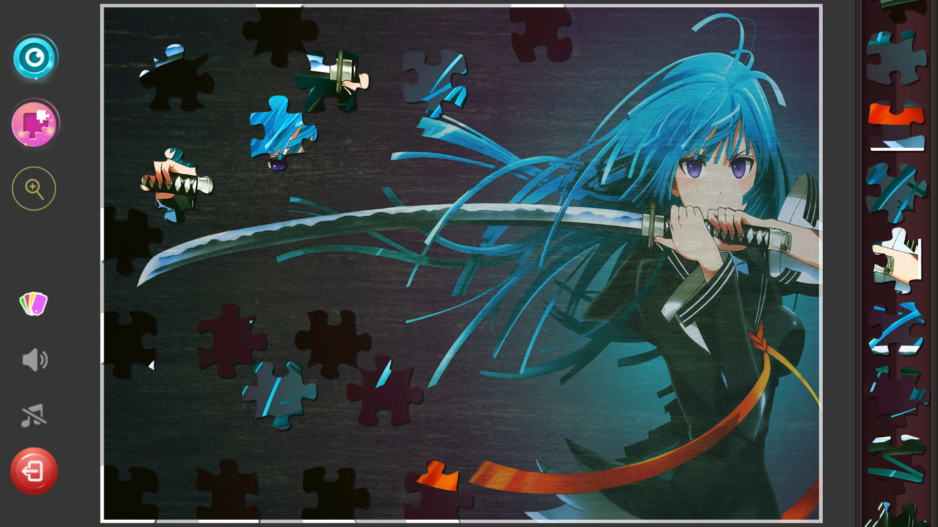 Anime Girls Jigsaw Puzzles