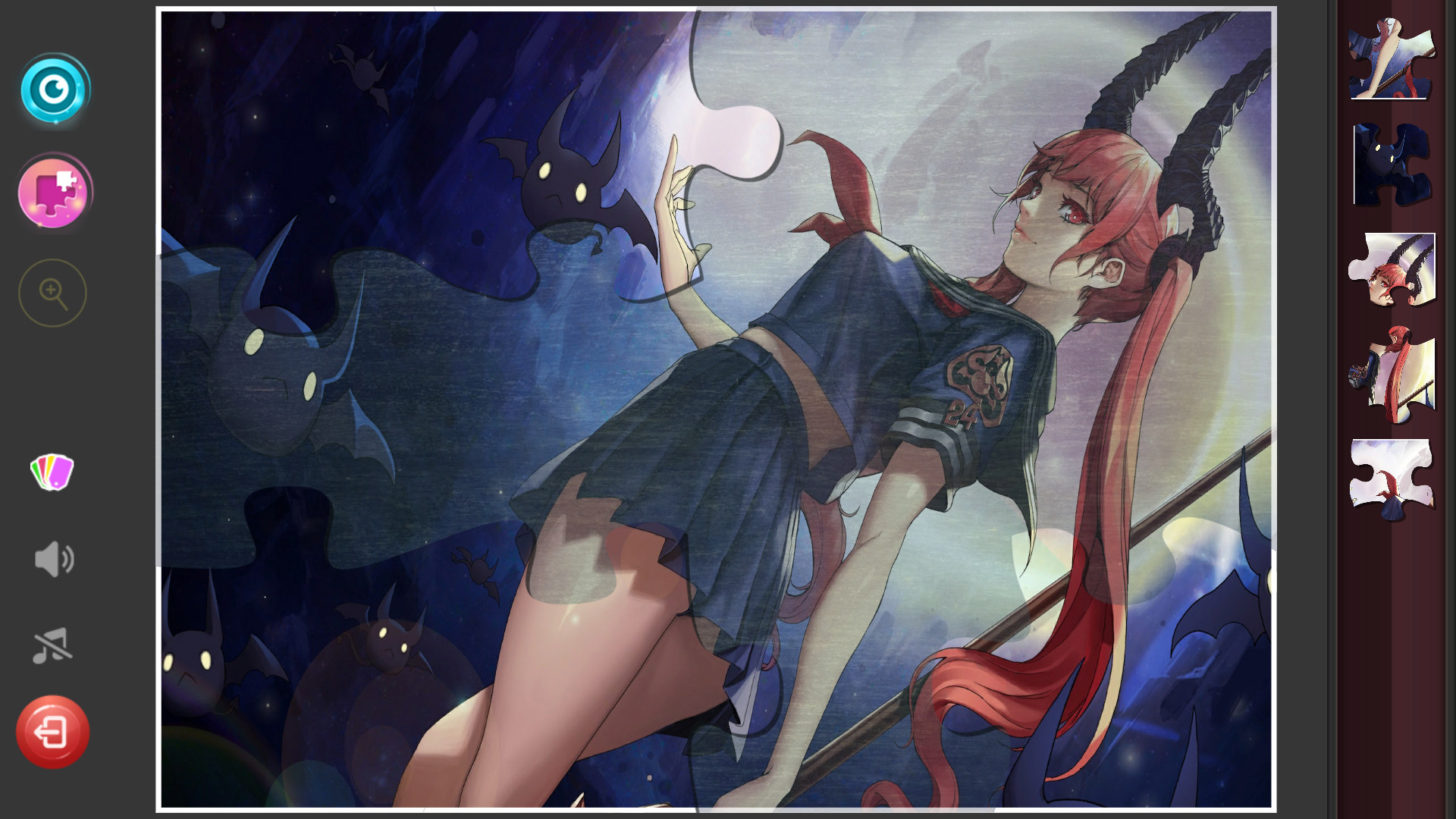 Anime Girls Jigsaw Puzzles