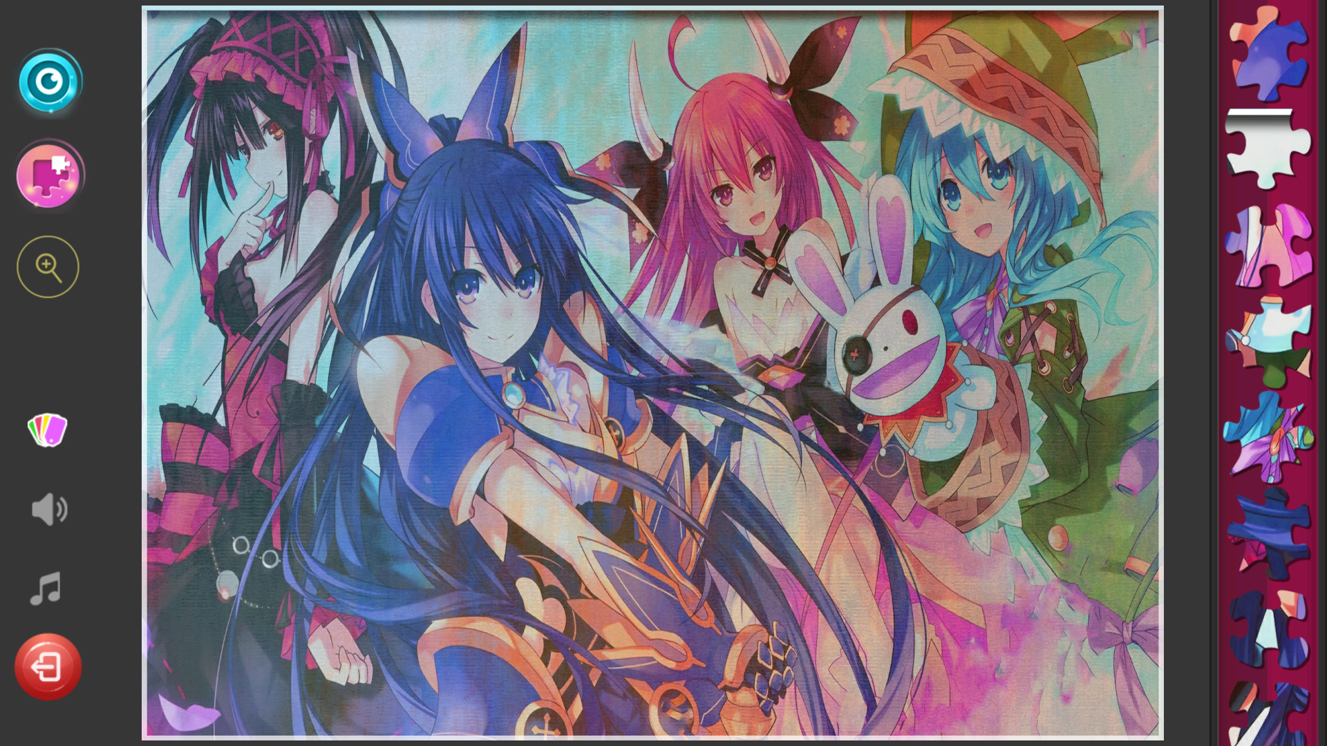 Anime Girls Jigsaw Puzzles