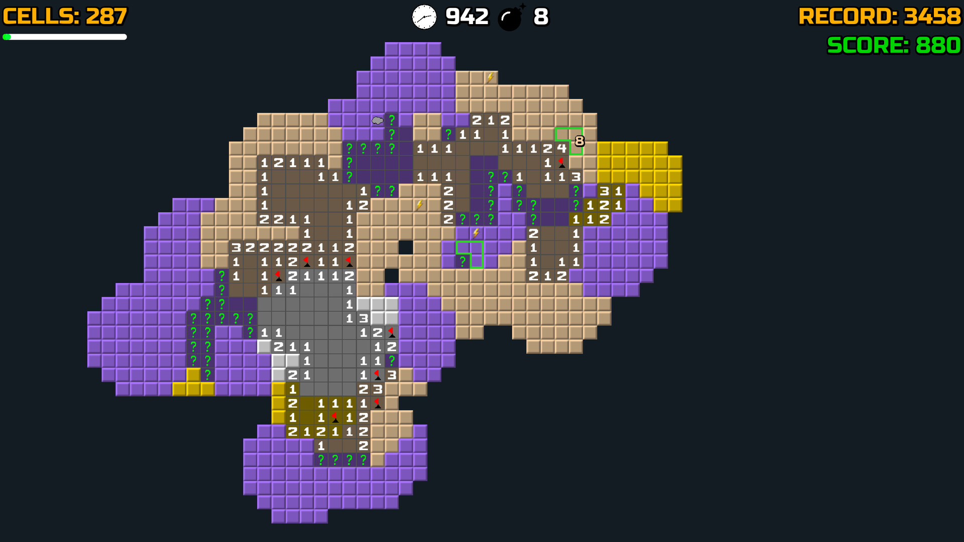 Infinite Minefield
