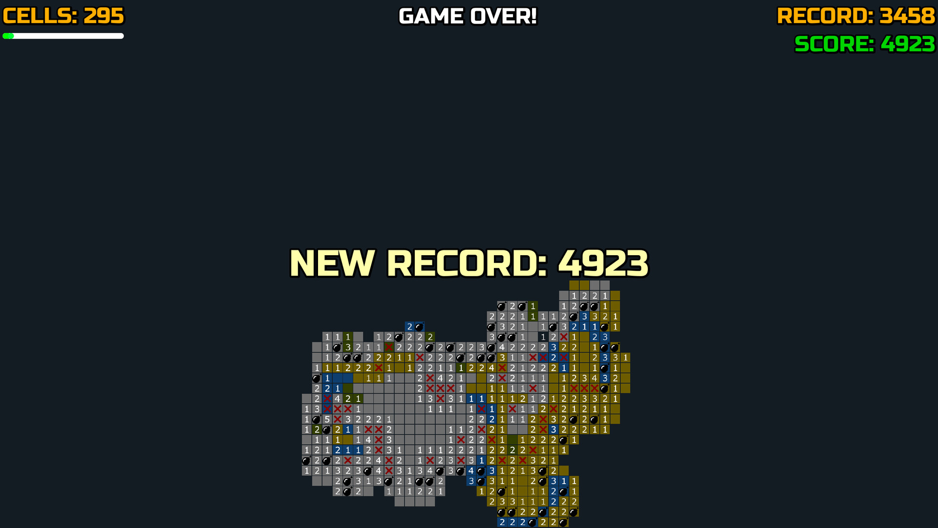 Infinite Minefield