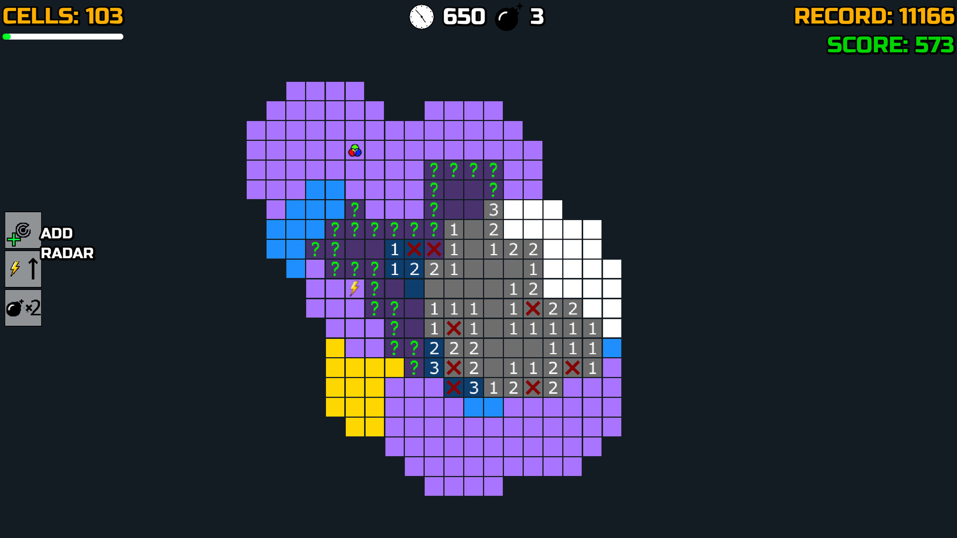 Infinite Minefield