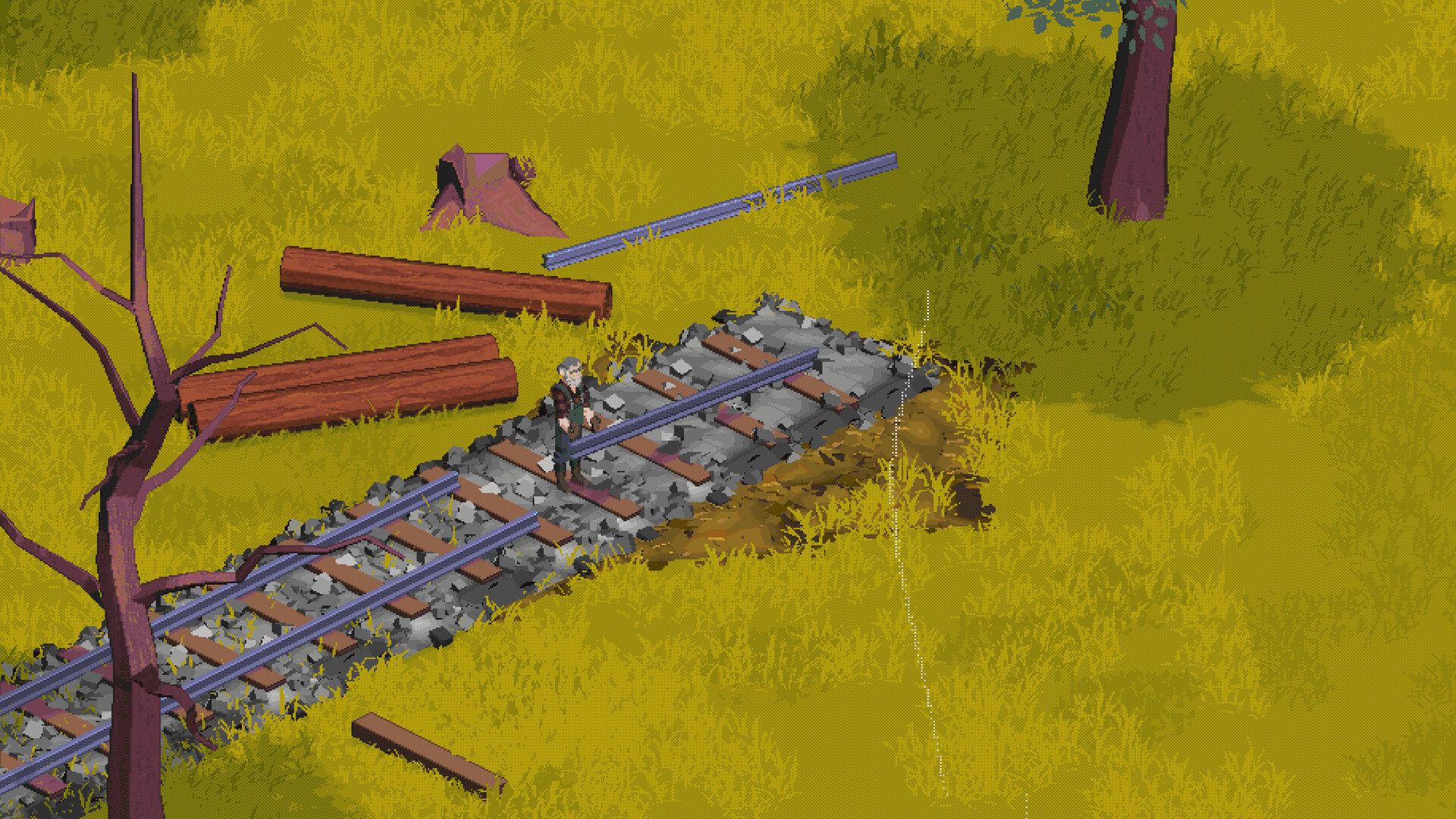 Train Goes Right