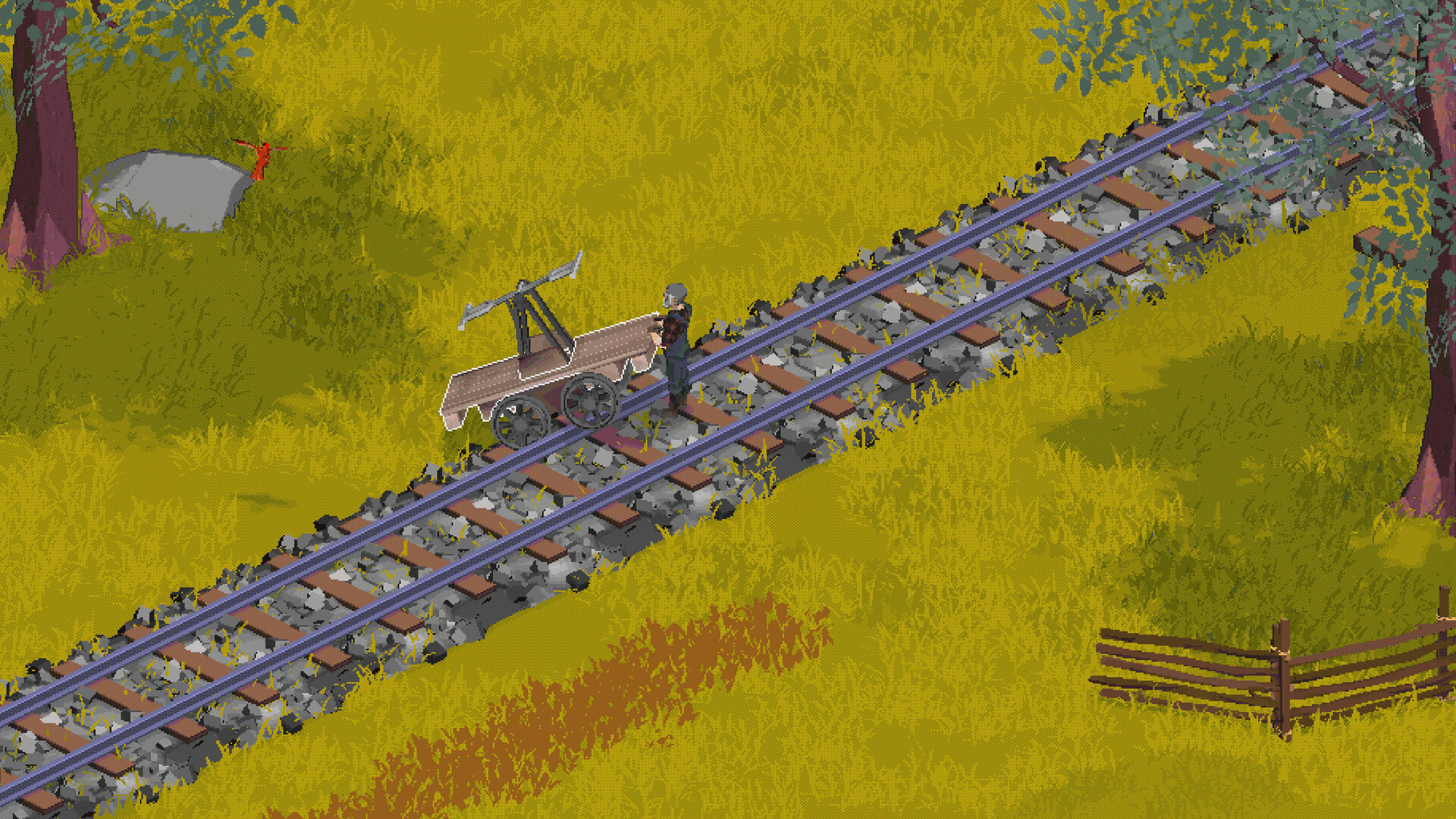 Train Goes Right