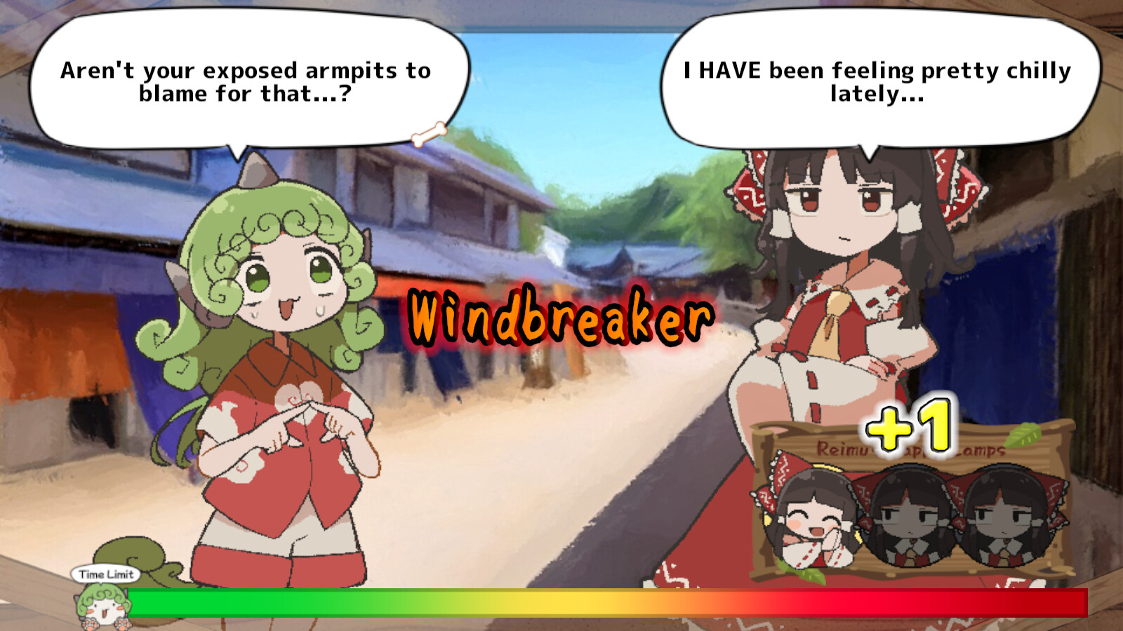 Reimu Needs Help!? Aunn-chan to the Rescue!